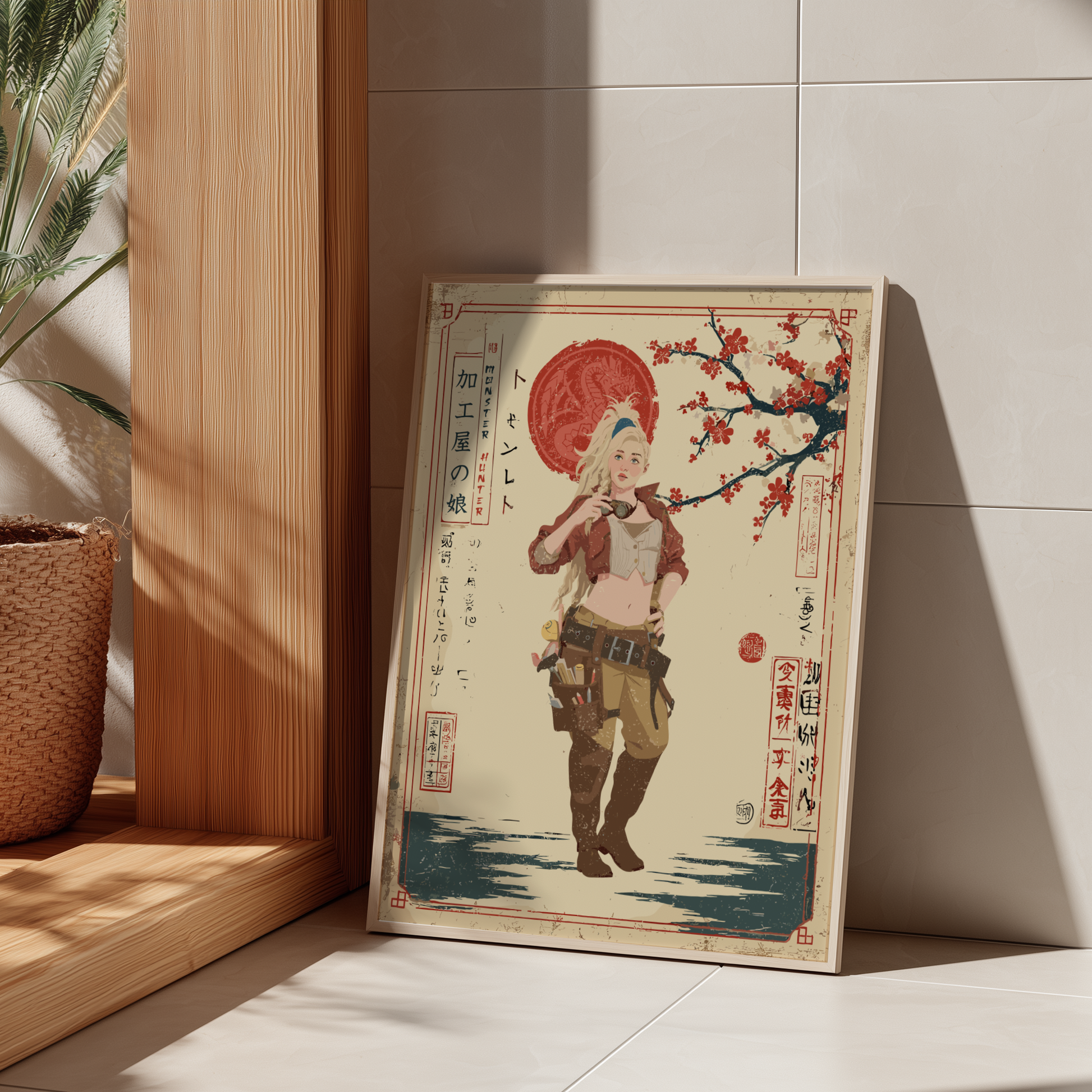 Gemma Poster - Monster Hunter Wall Art Print