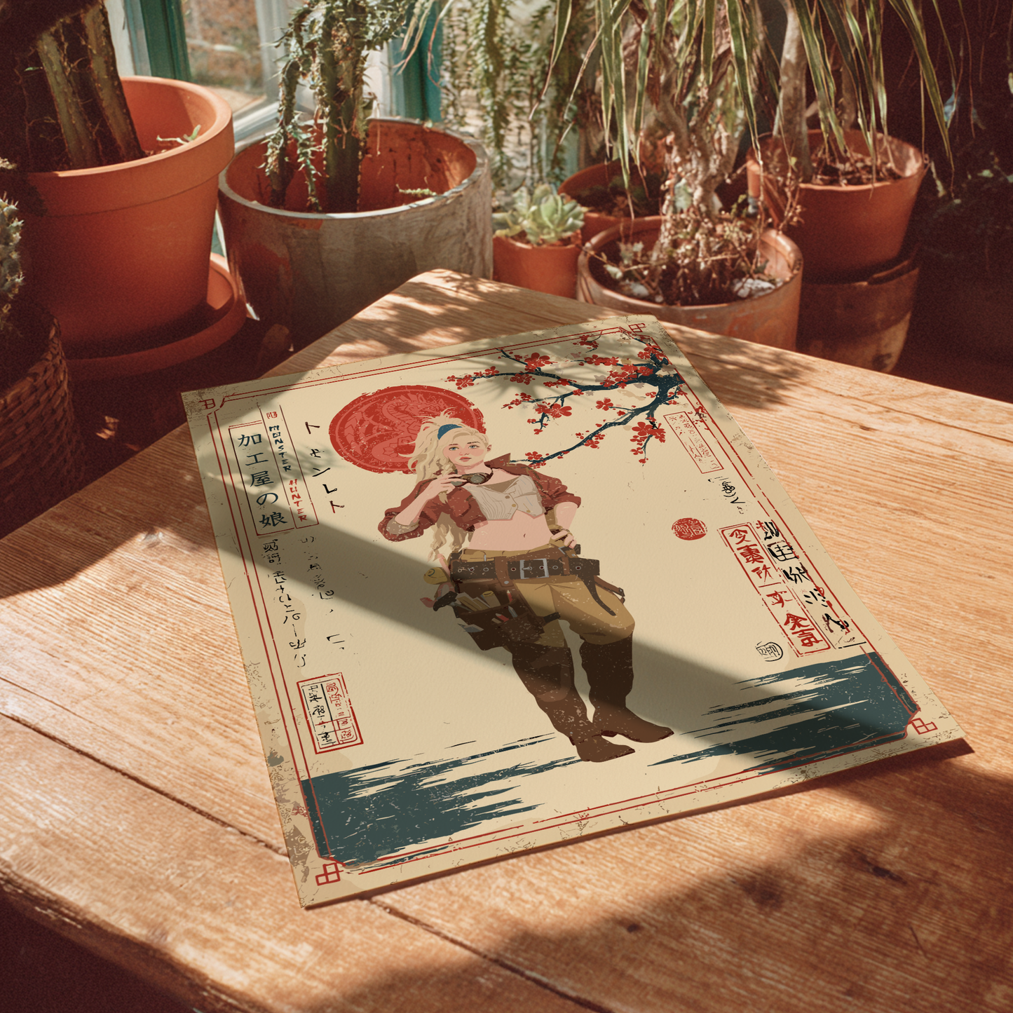 Gemma Poster - Monster Hunter Wall Art Print