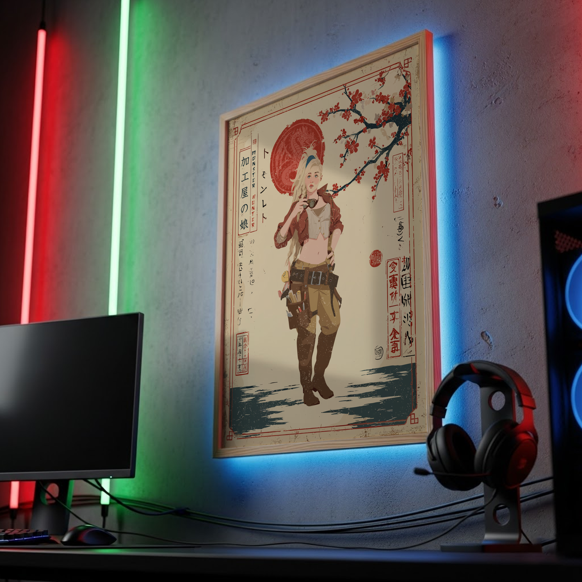 Gemma Poster - Monster Hunter Wall Art Print