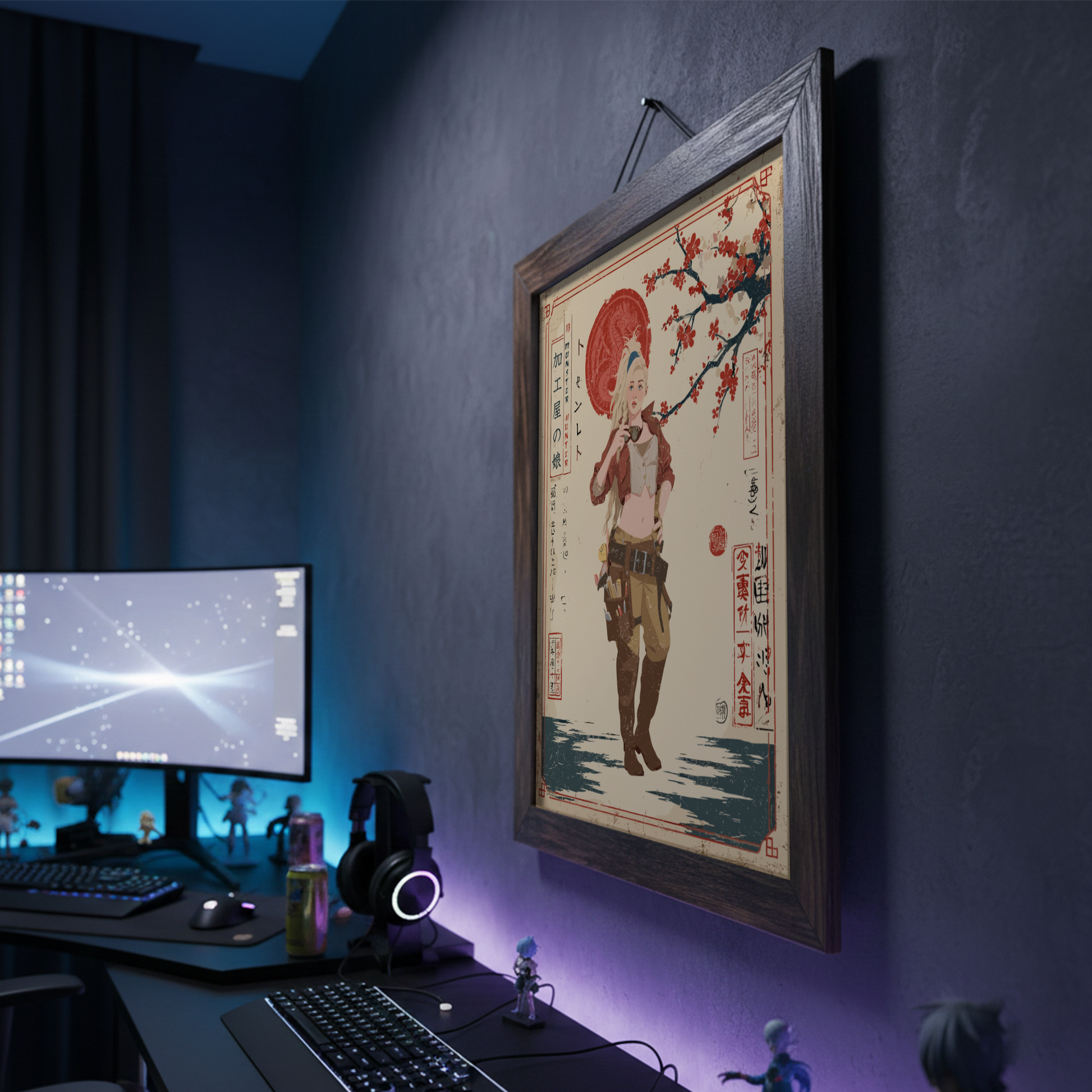 Gemma Poster - Monster Hunter Wall Art Print