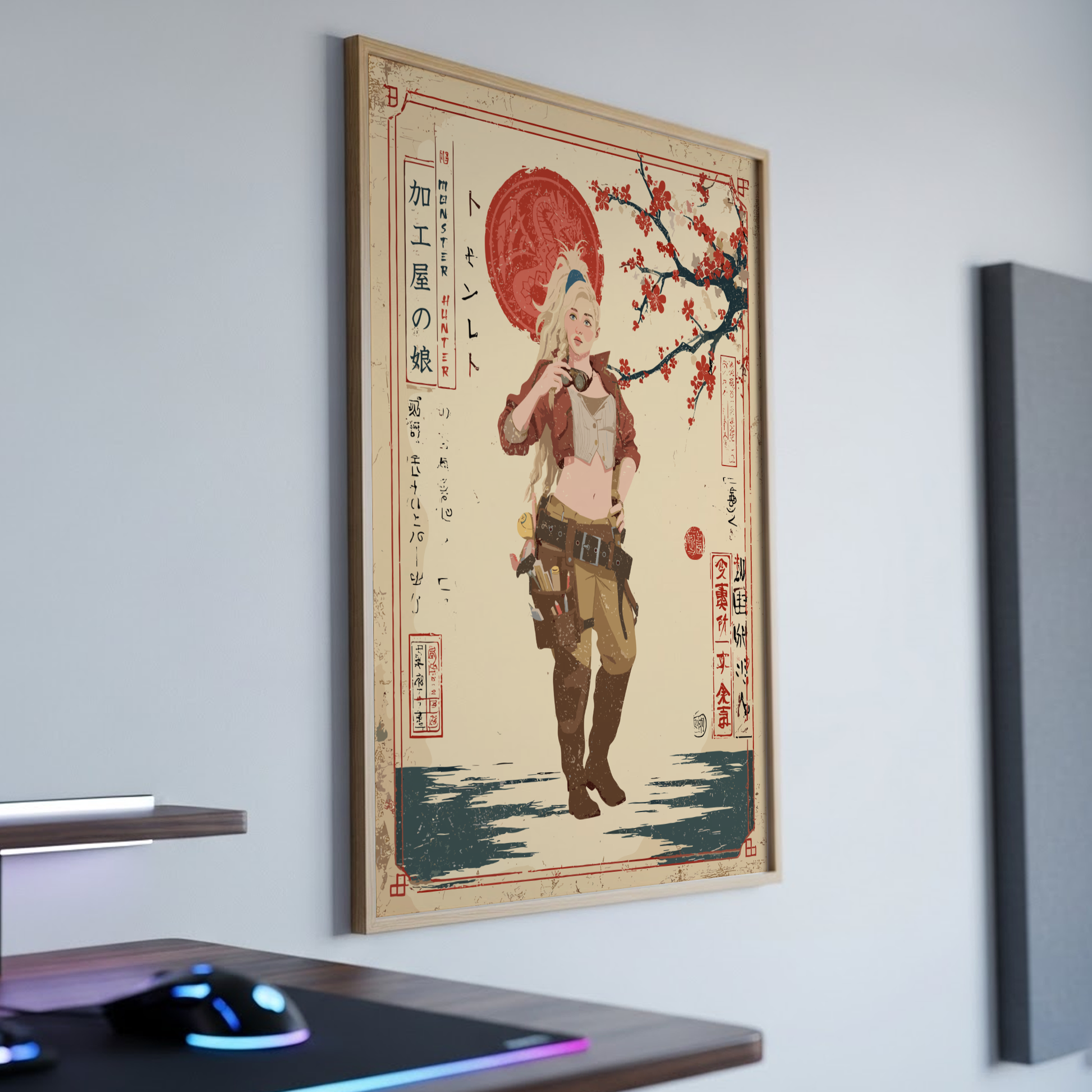 Gemma Poster - Monster Hunter Wall Art Print