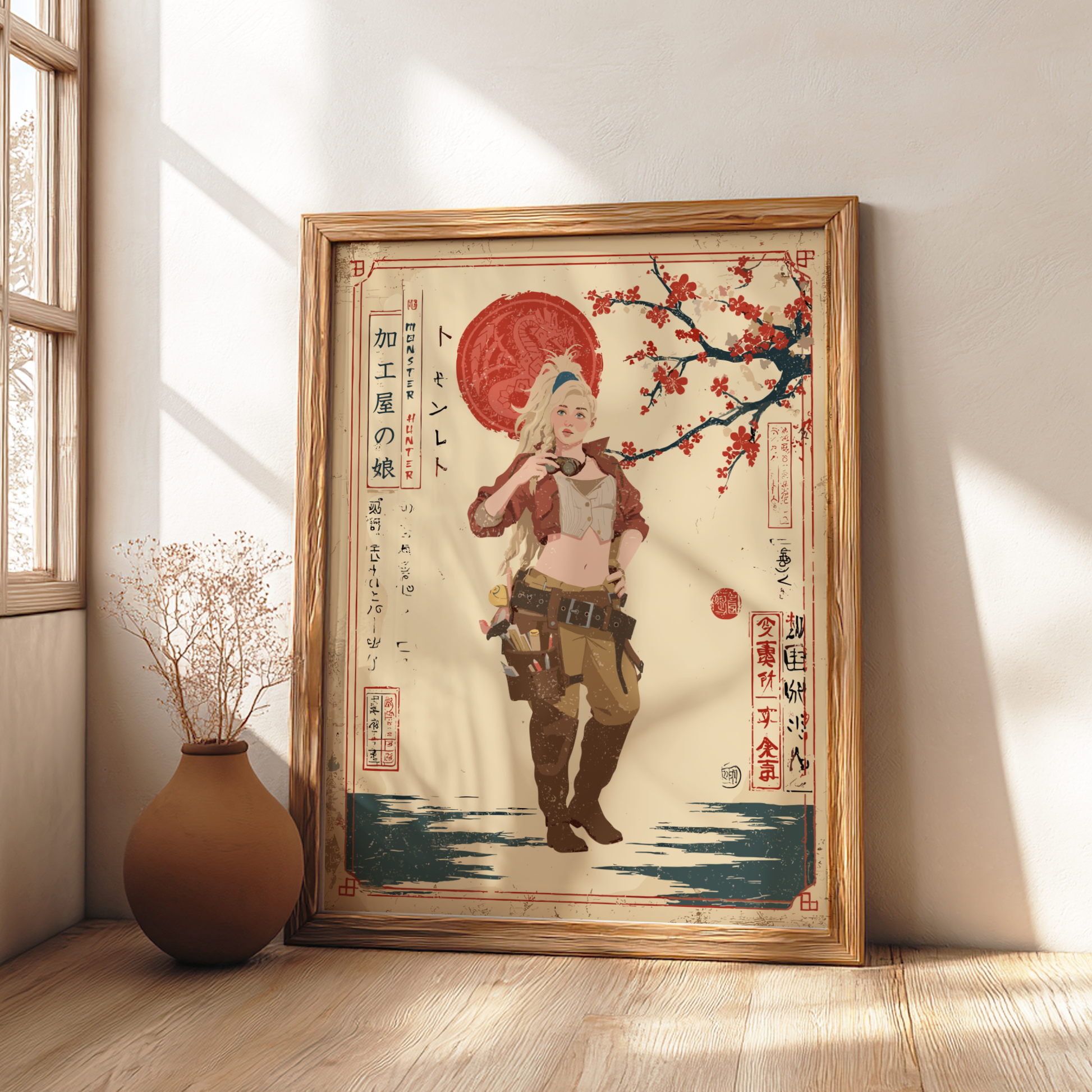 Gemma Poster - Monster Hunter Wall Art Print