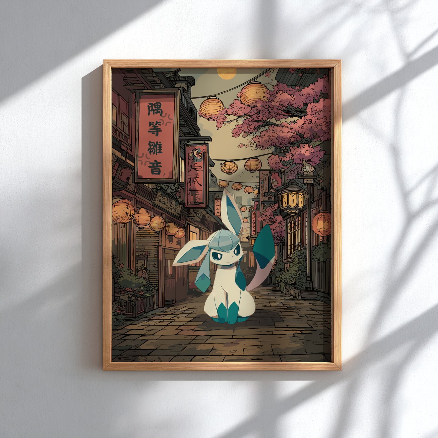 Glaceon Pokemon Poster
