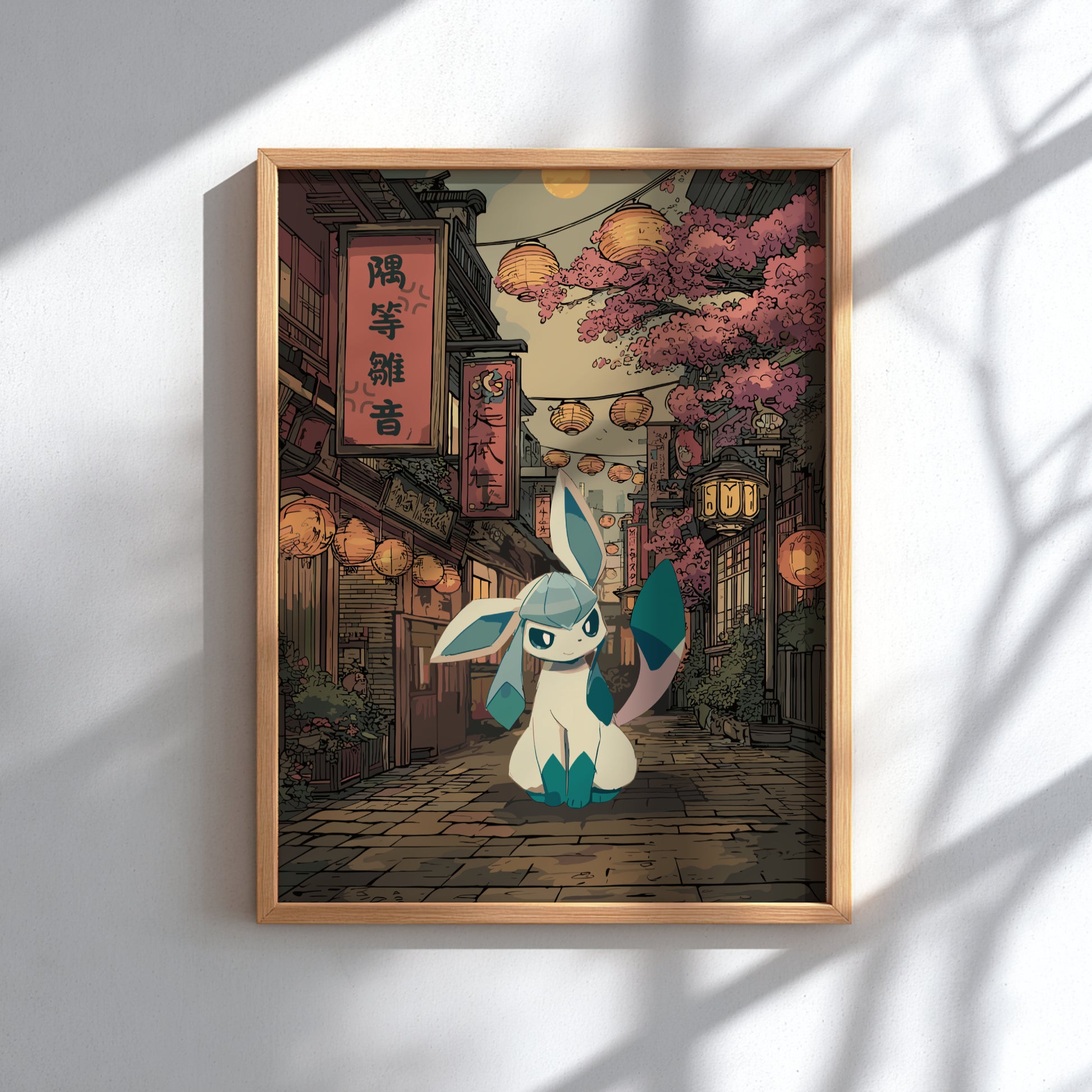 Glaceon Pokemon Poster