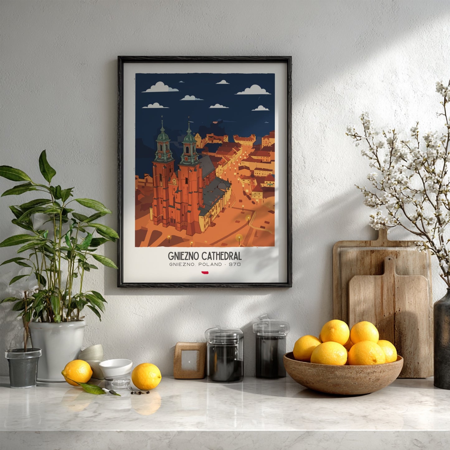 Gniezno Cathedral Art - The Royal Coronation Masterpiece Wall Print