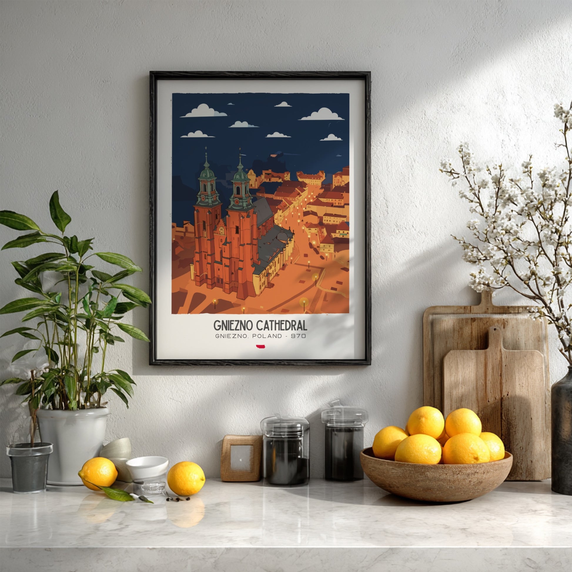 Gniezno Cathedral Art - The Royal Coronation Masterpiece Wall Print