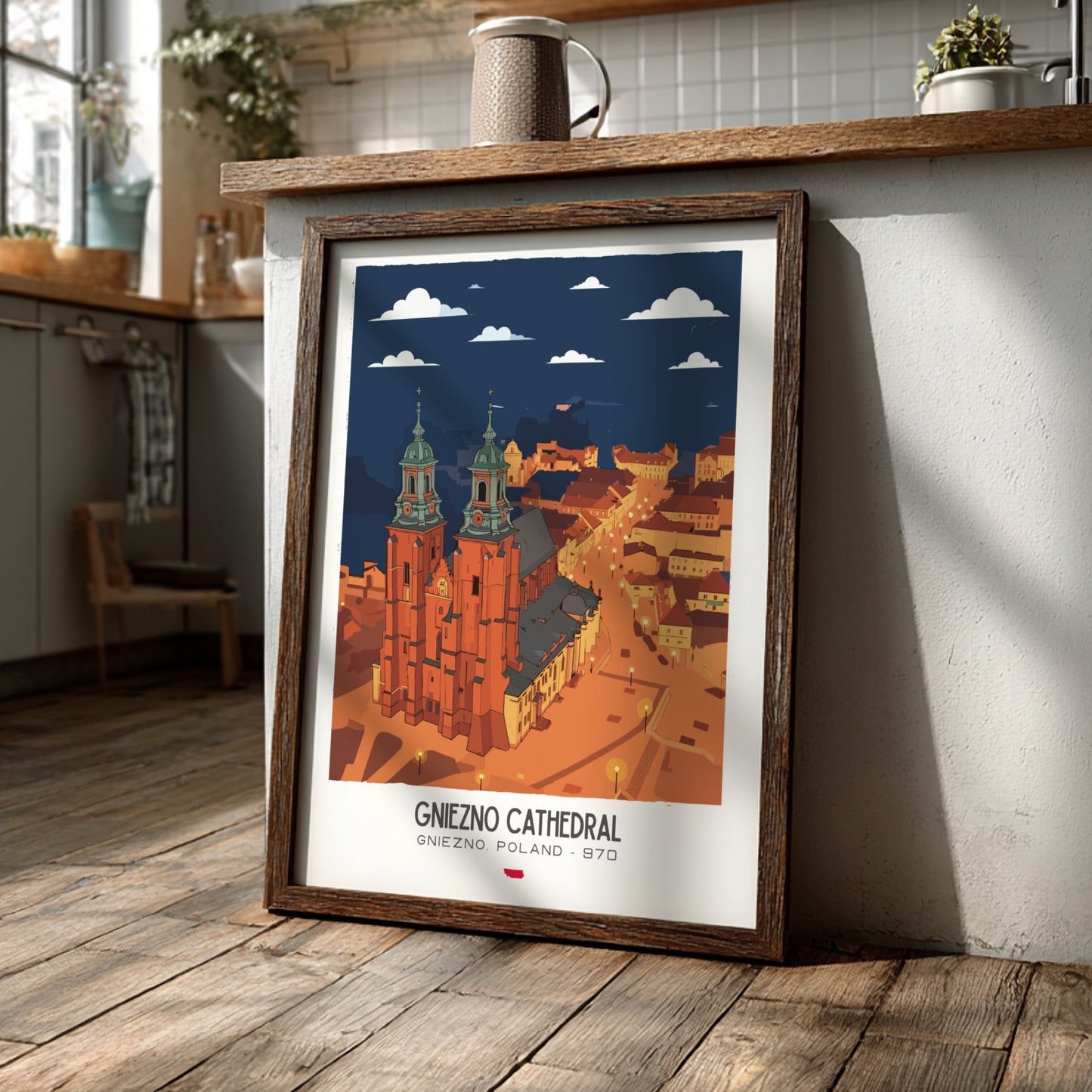 Gniezno Cathedral Art - The Royal Coronation Masterpiece Wall Print