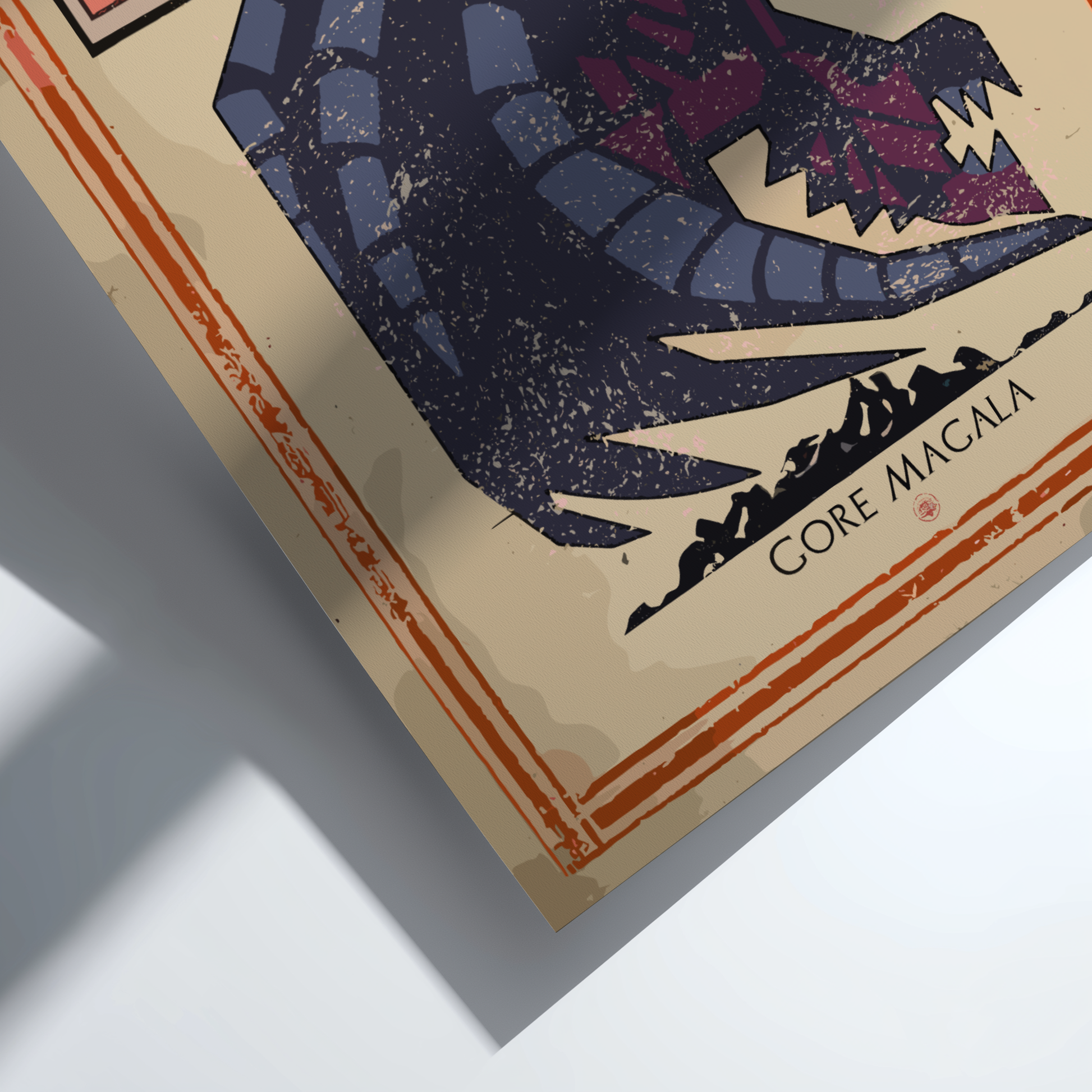Gore Magala Poster - Monster Hunter Wall Art Print