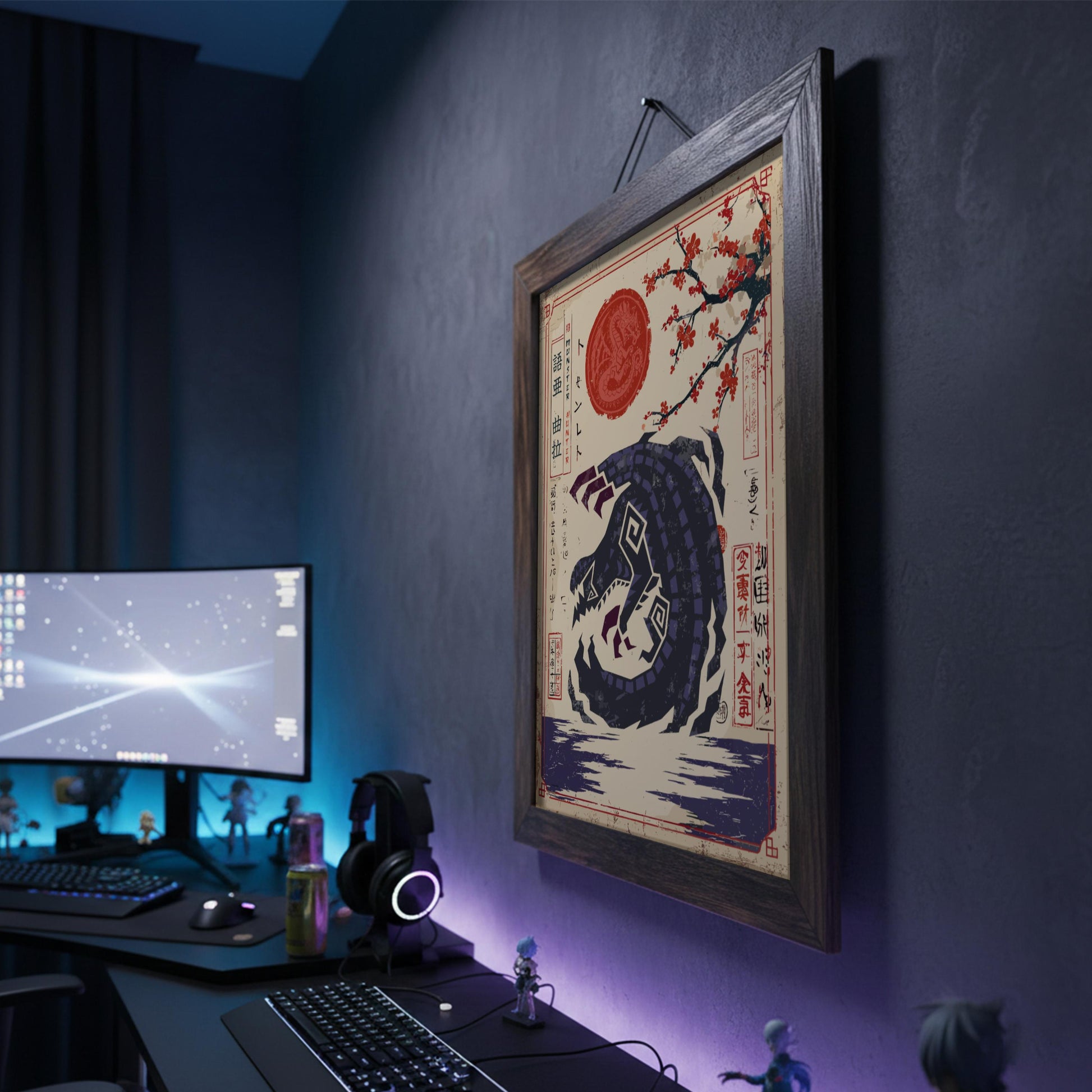 Gore Magala Poster - Monster Hunter Wilds Wall Art