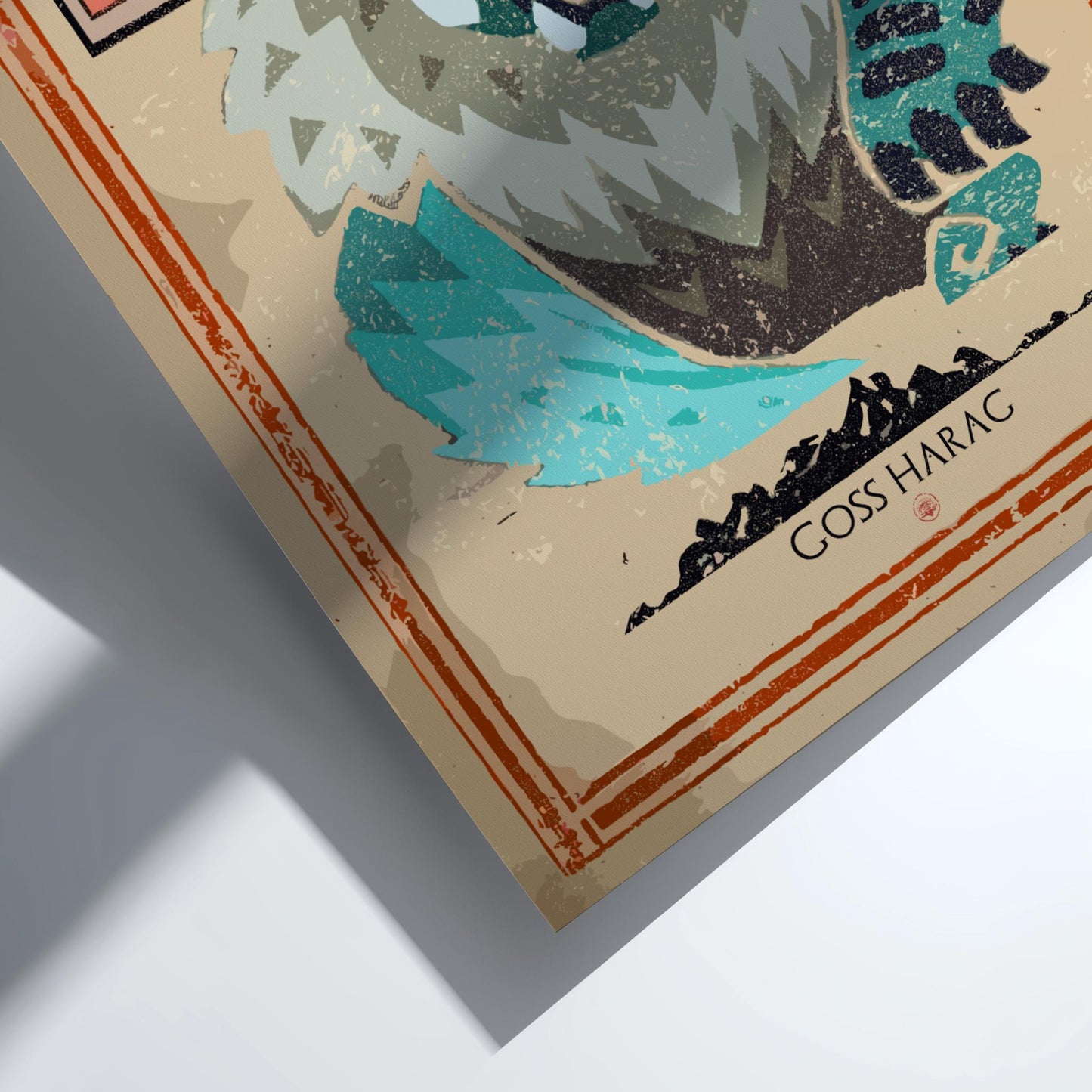 Goss Harag Poster - Monster Hunter Wall Art Print