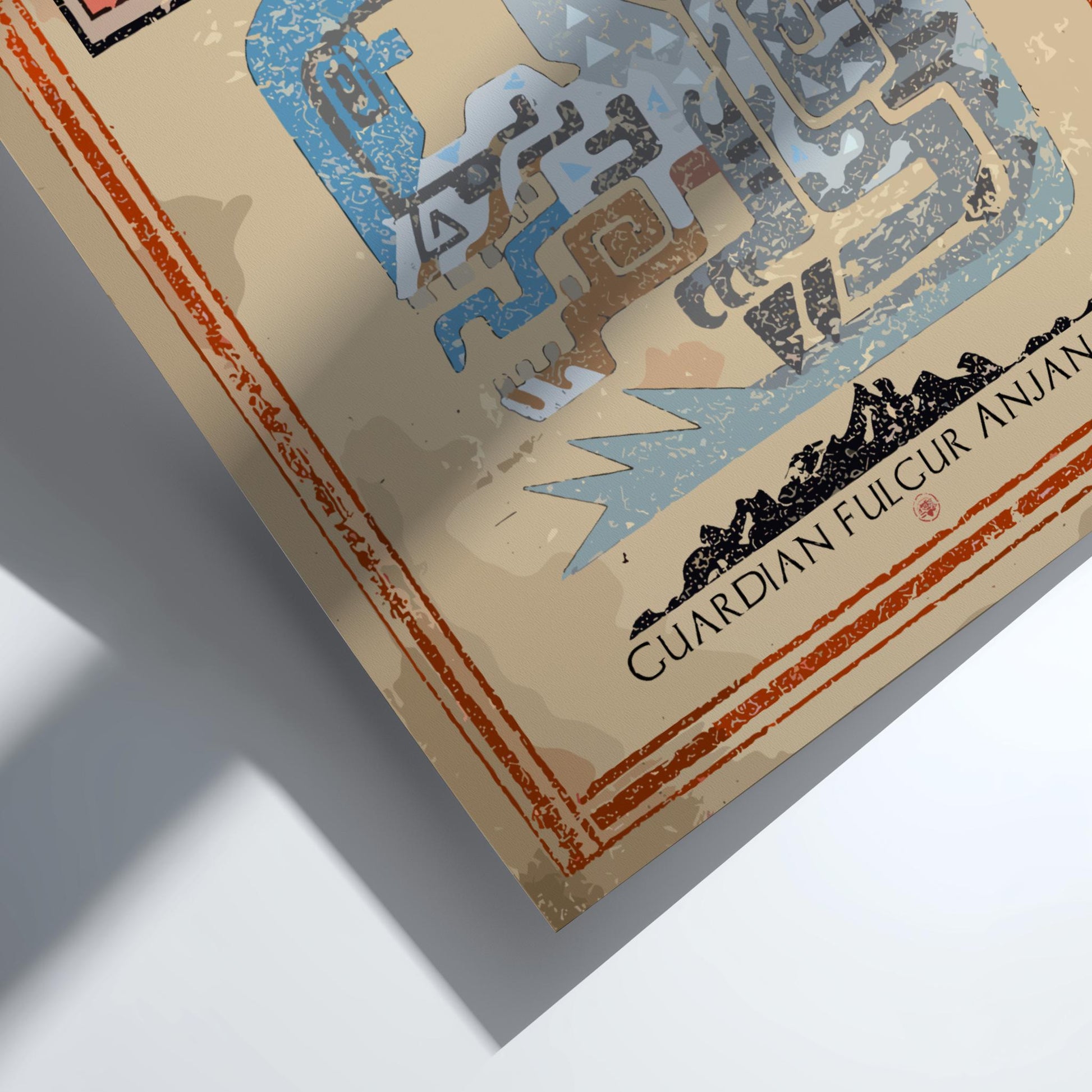 Fulgur Anjanath Poster - Monster Hunter Wall Art Print