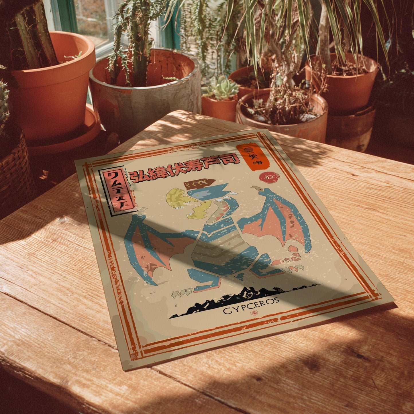 Gypceros Poster - Monster Hunter Wall Art Print