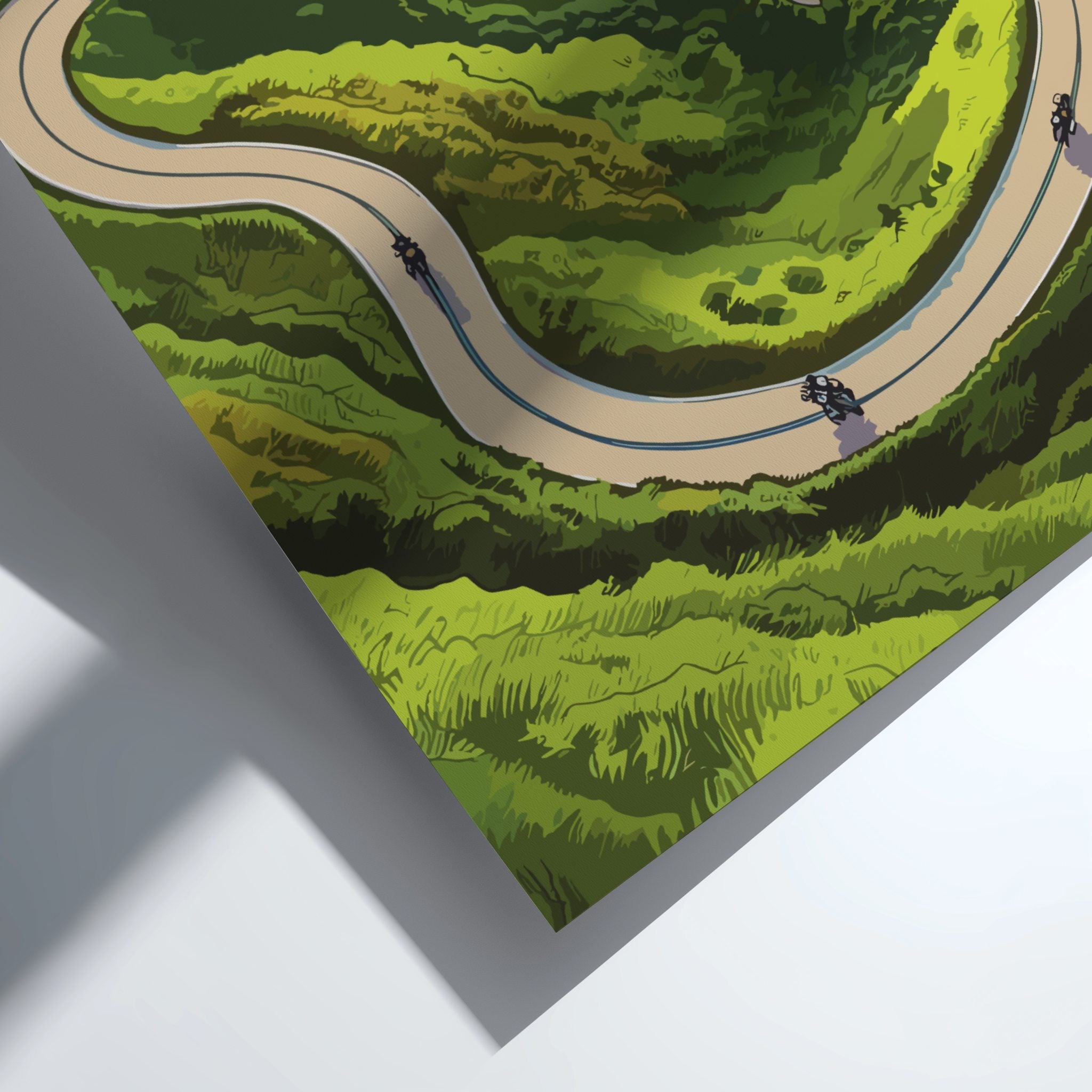 Asian HA GIANG PRINT - HA GIANG LOOP ARTWORK