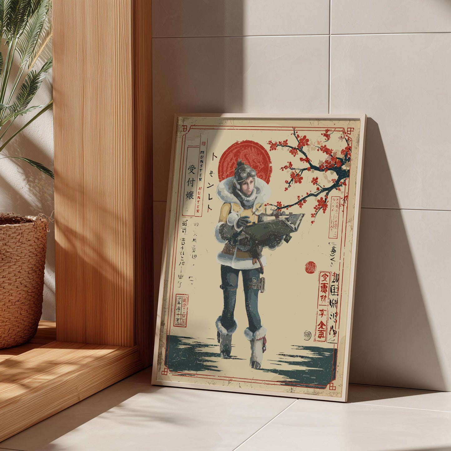 The Handler Poster - Monster Hunter World Wall Art Print