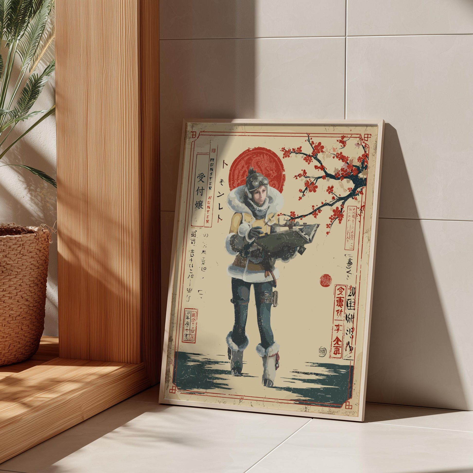 The Handler Poster - Monster Hunter World Wall Art Print