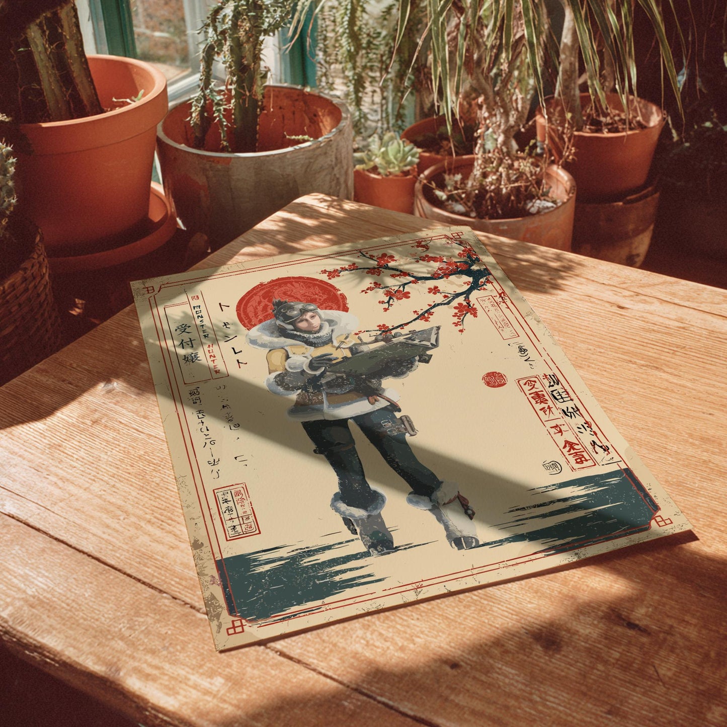 The Handler Poster - Monster Hunter World Wall Art Print