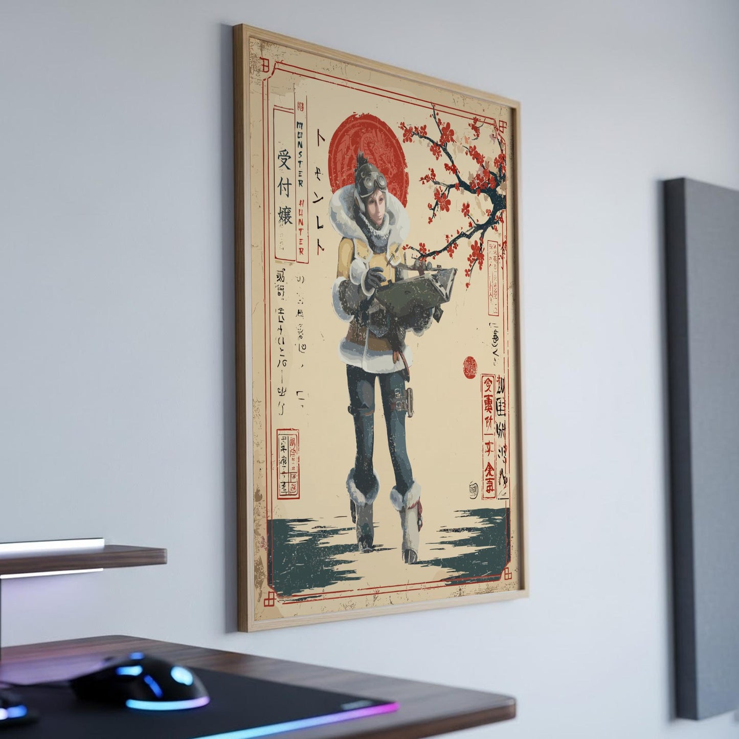 The Handler Poster - Monster Hunter World Wall Art Print