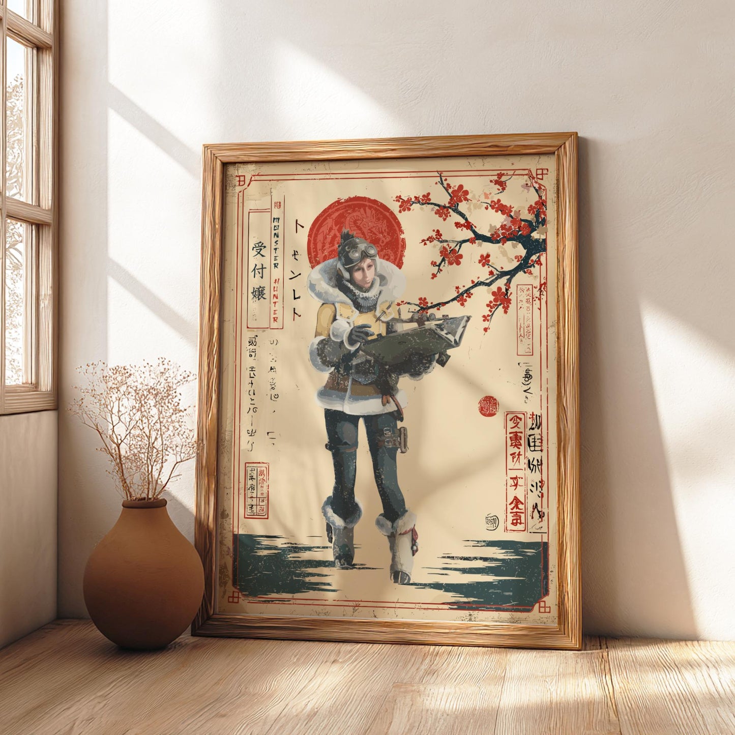 The Handler Poster - Monster Hunter World Wall Art Print