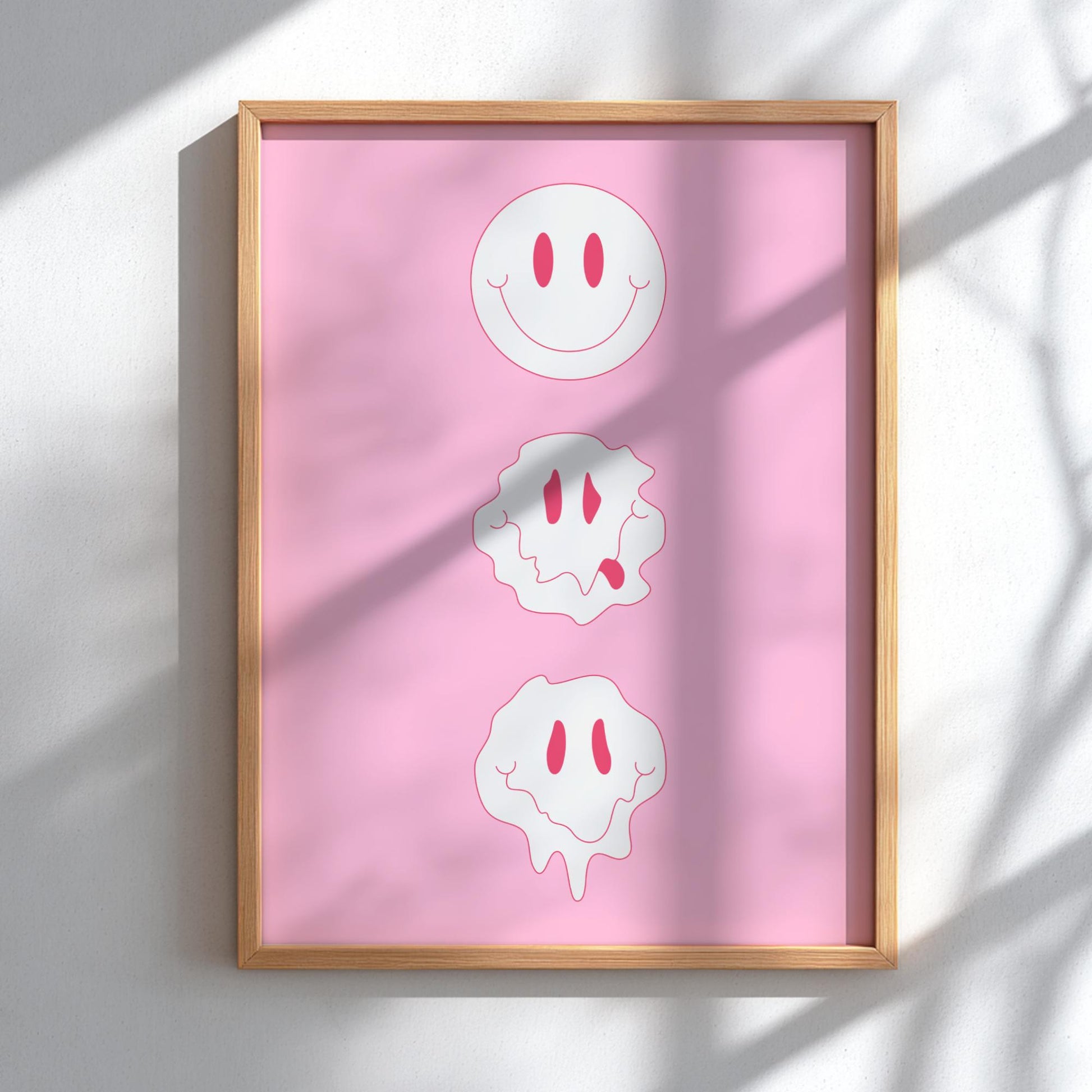 Vibrant Release Modern Art - The Happiness Meltdown Wall Print