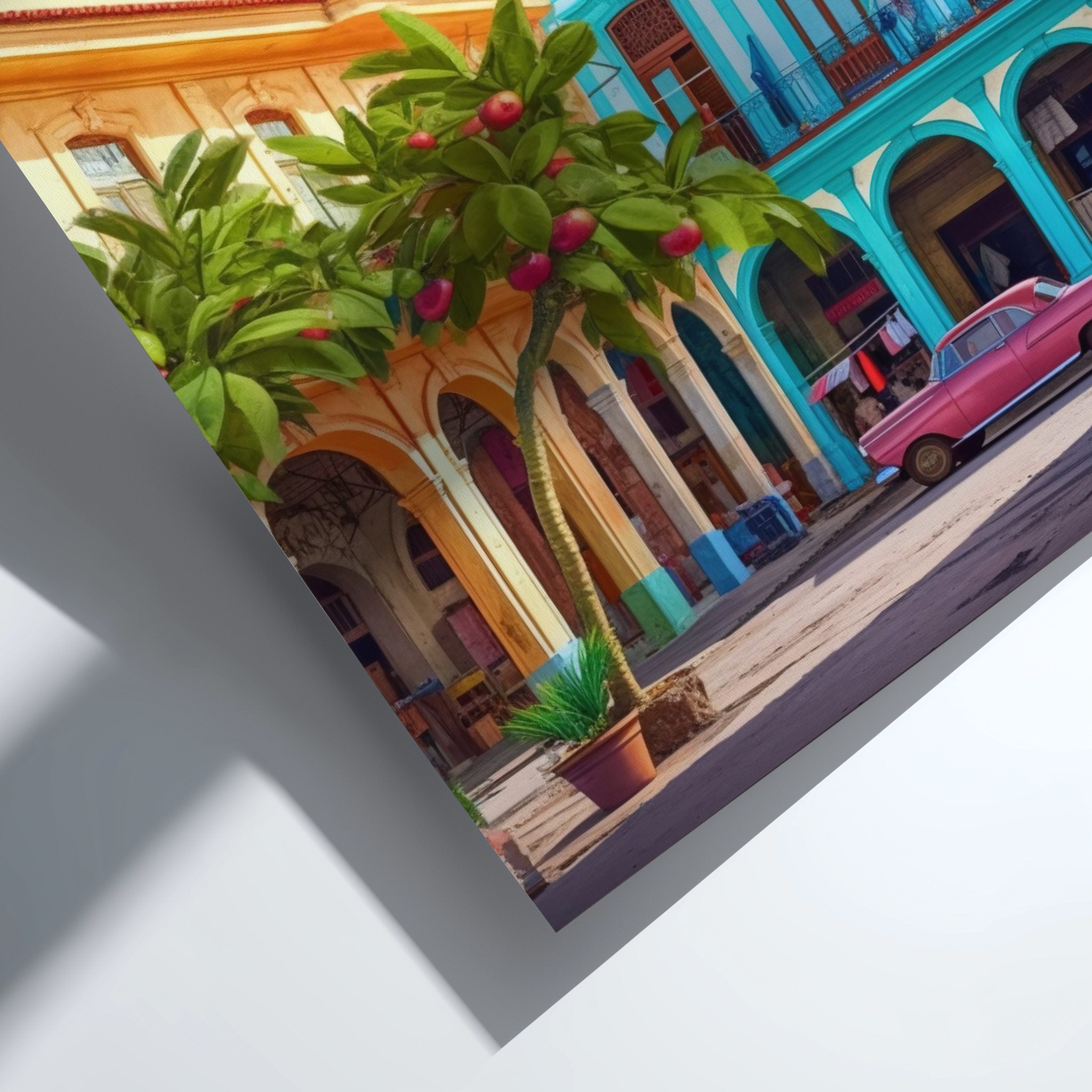 South America HAVANA TRAVEL POSTER - RETRO CUBA ART