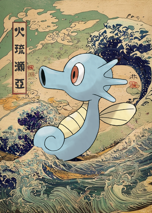 Horsea Pokemon Poster