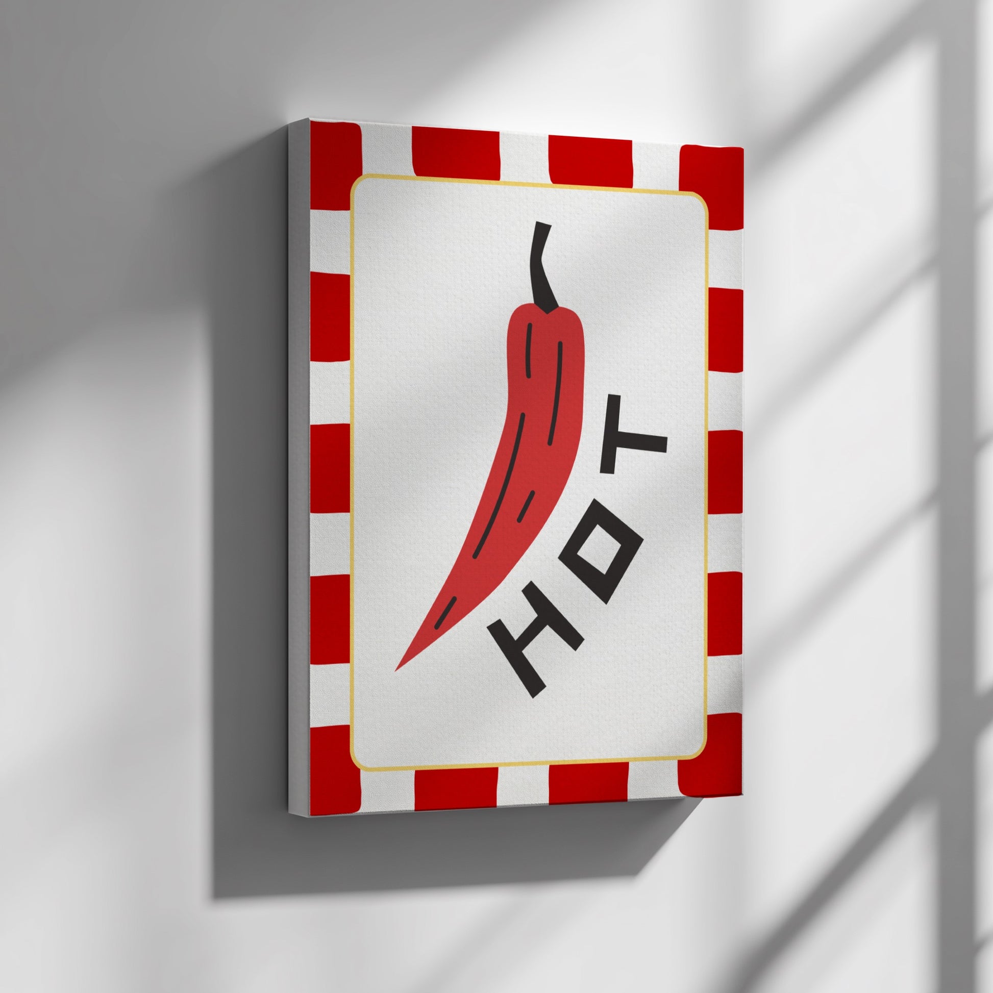 Hot Pepper Poster - Spicy Chili Wall Art Print