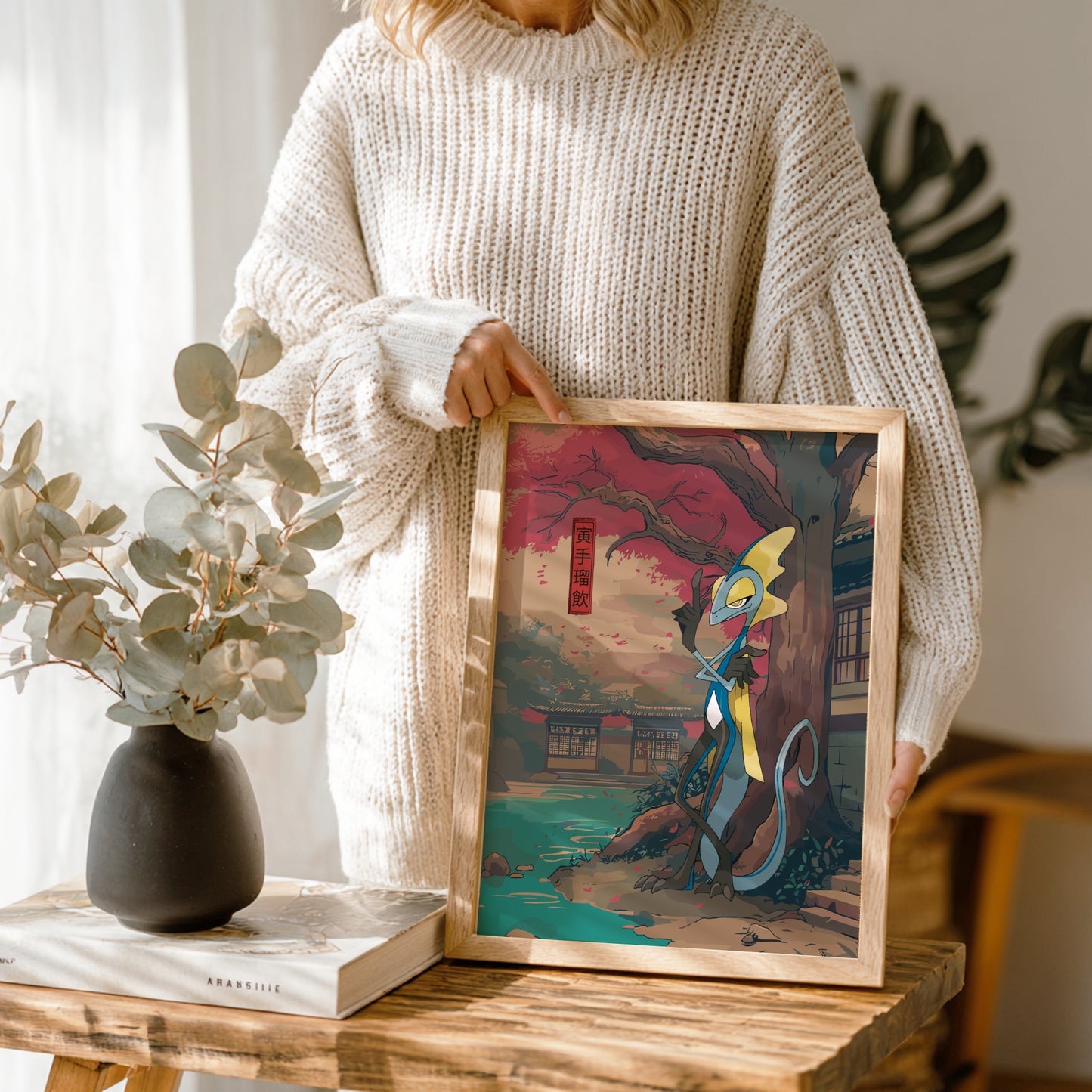 Inteleon Pokemon Print 