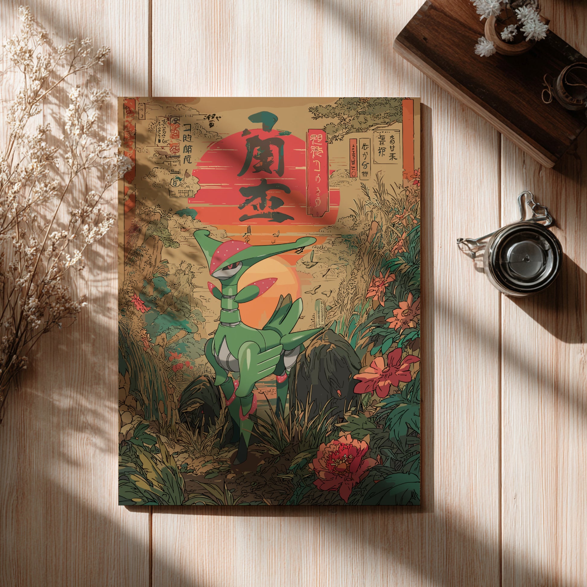 Iron Leaves Pokemon Poster