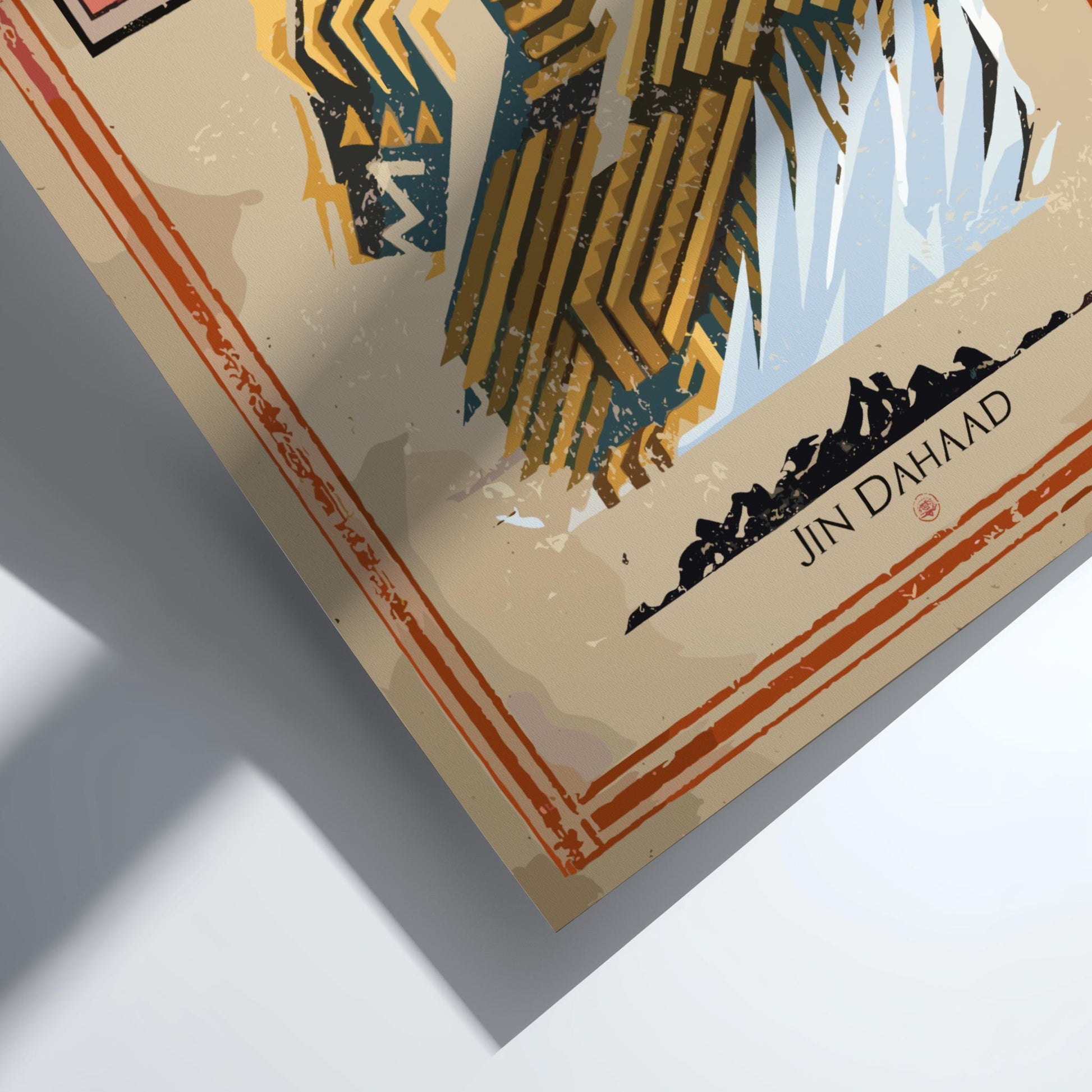 Jin Dahaad Poster - Monster Hunter Wilds Wall Art