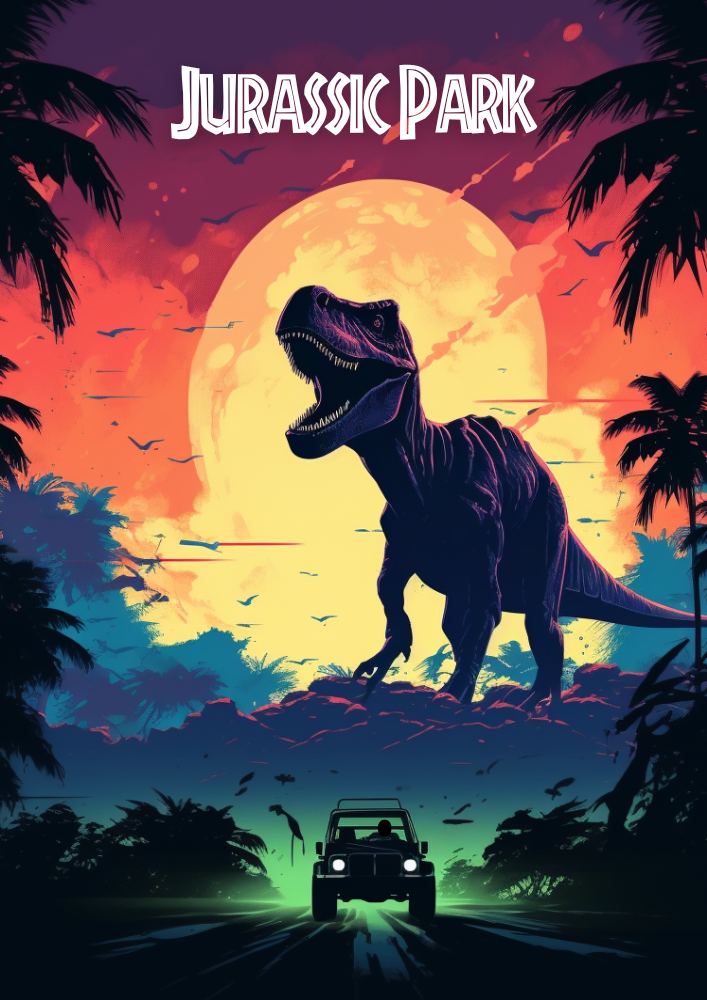 Affiche du film Jurassic Park