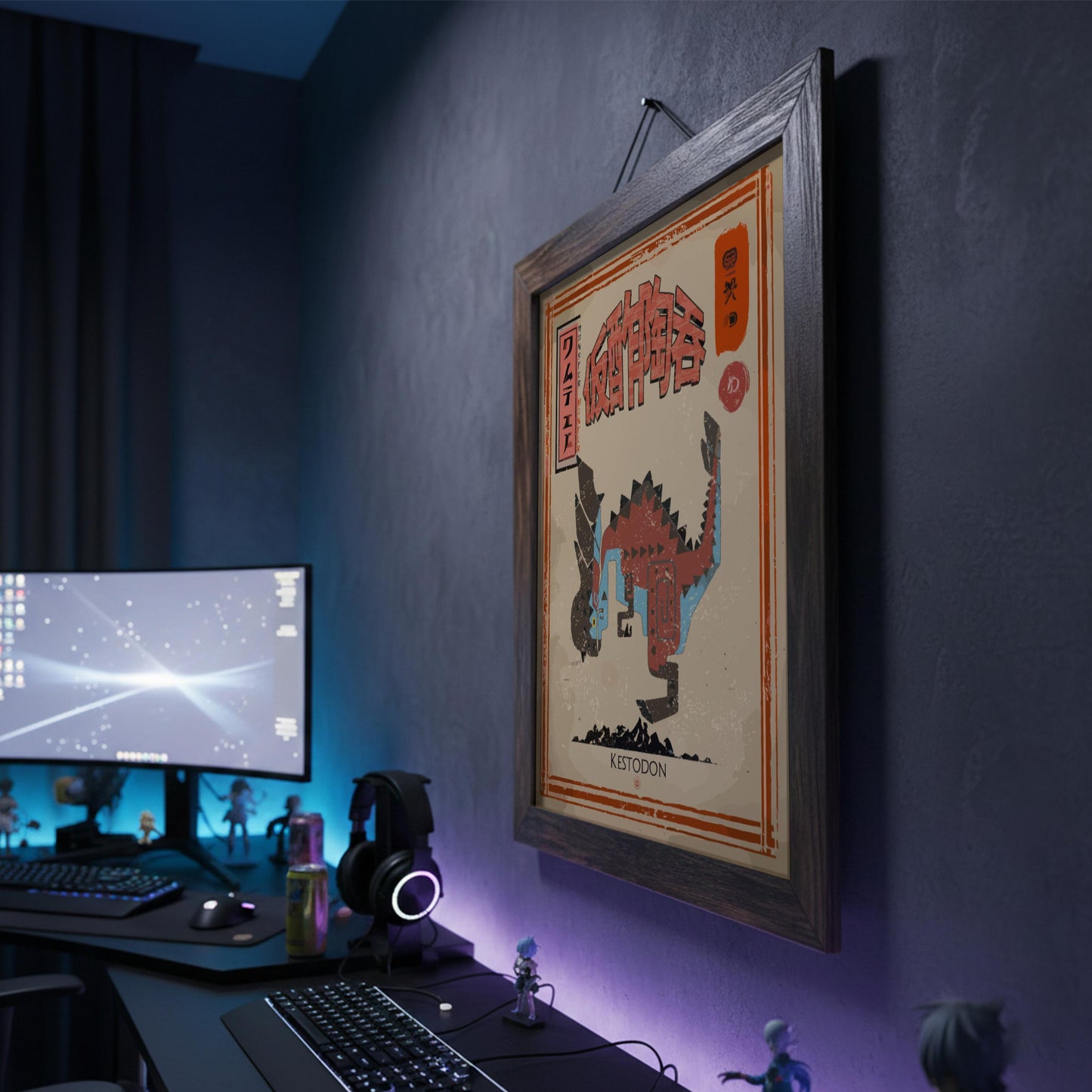 Kestodon Poster - Monster Hunter Wall Art Print