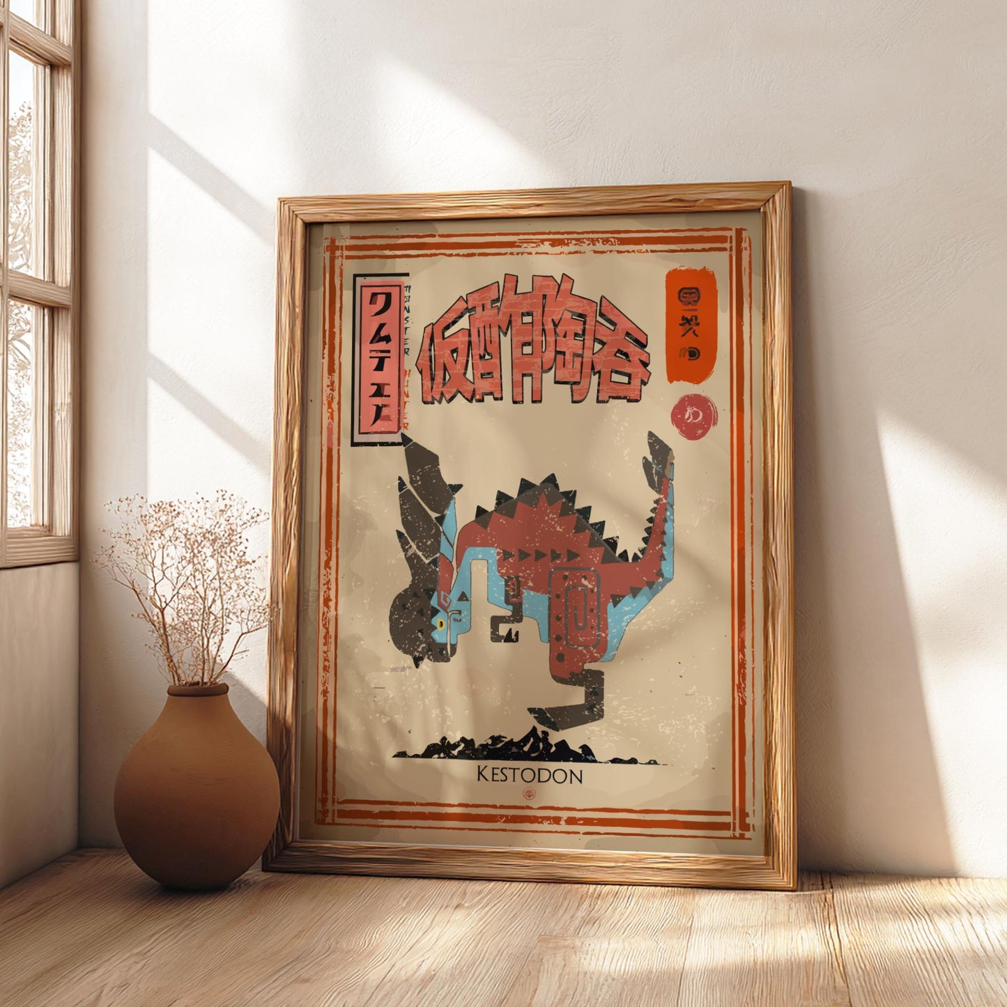 Kestodon Poster - Monster Hunter Wall Art Print