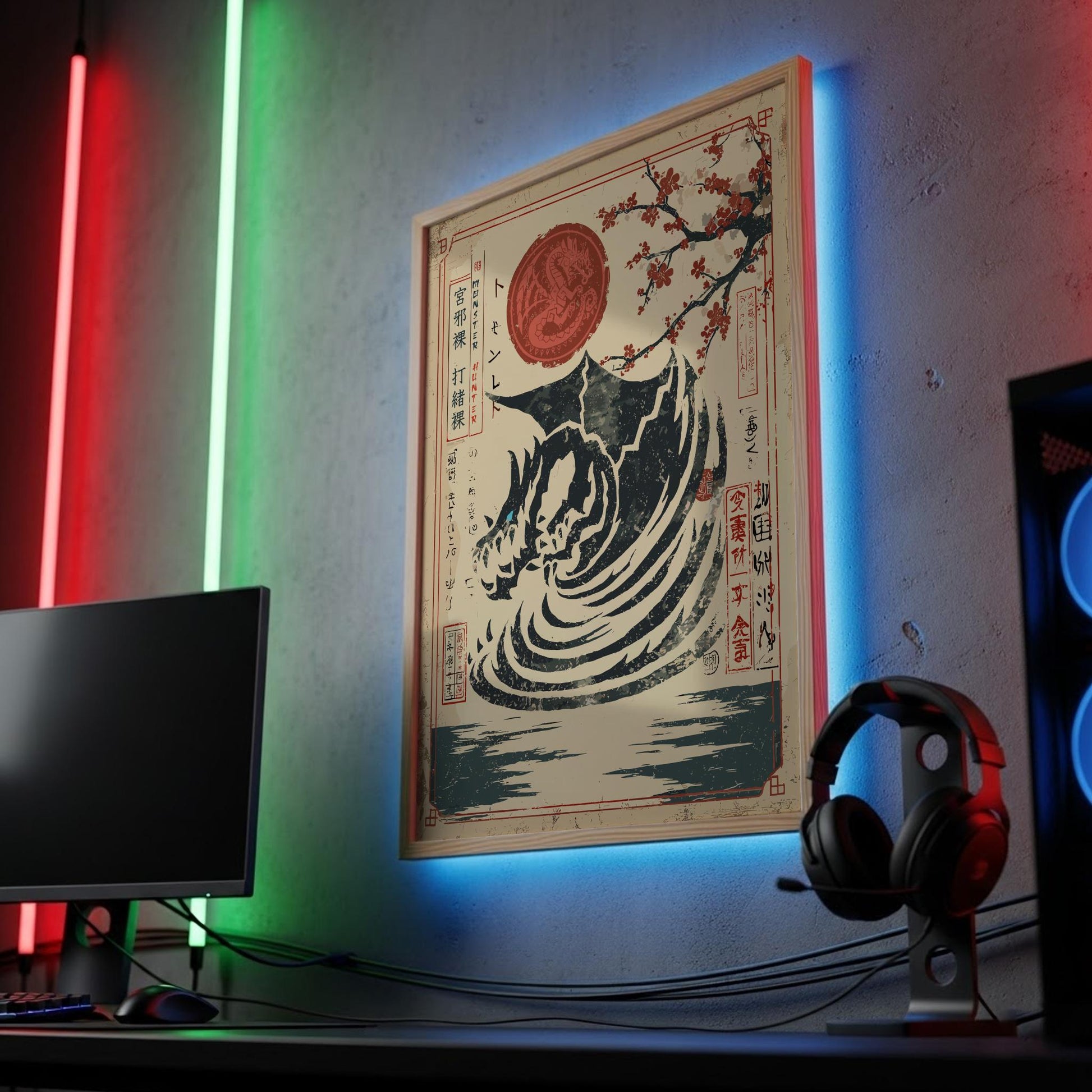 Kushala Daora Poster - Monster Hunter Wall Art Print