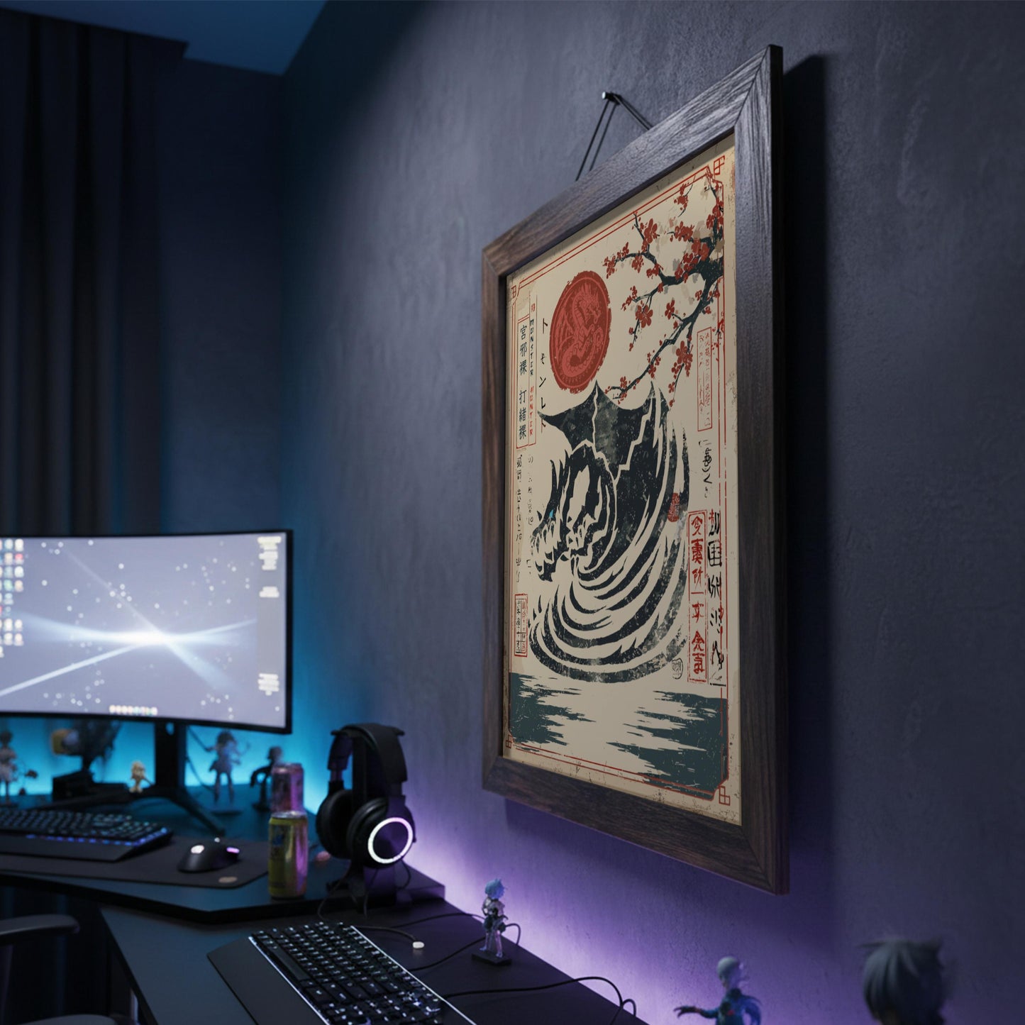 Kushala Daora Poster - Monster Hunter Wall Art Print