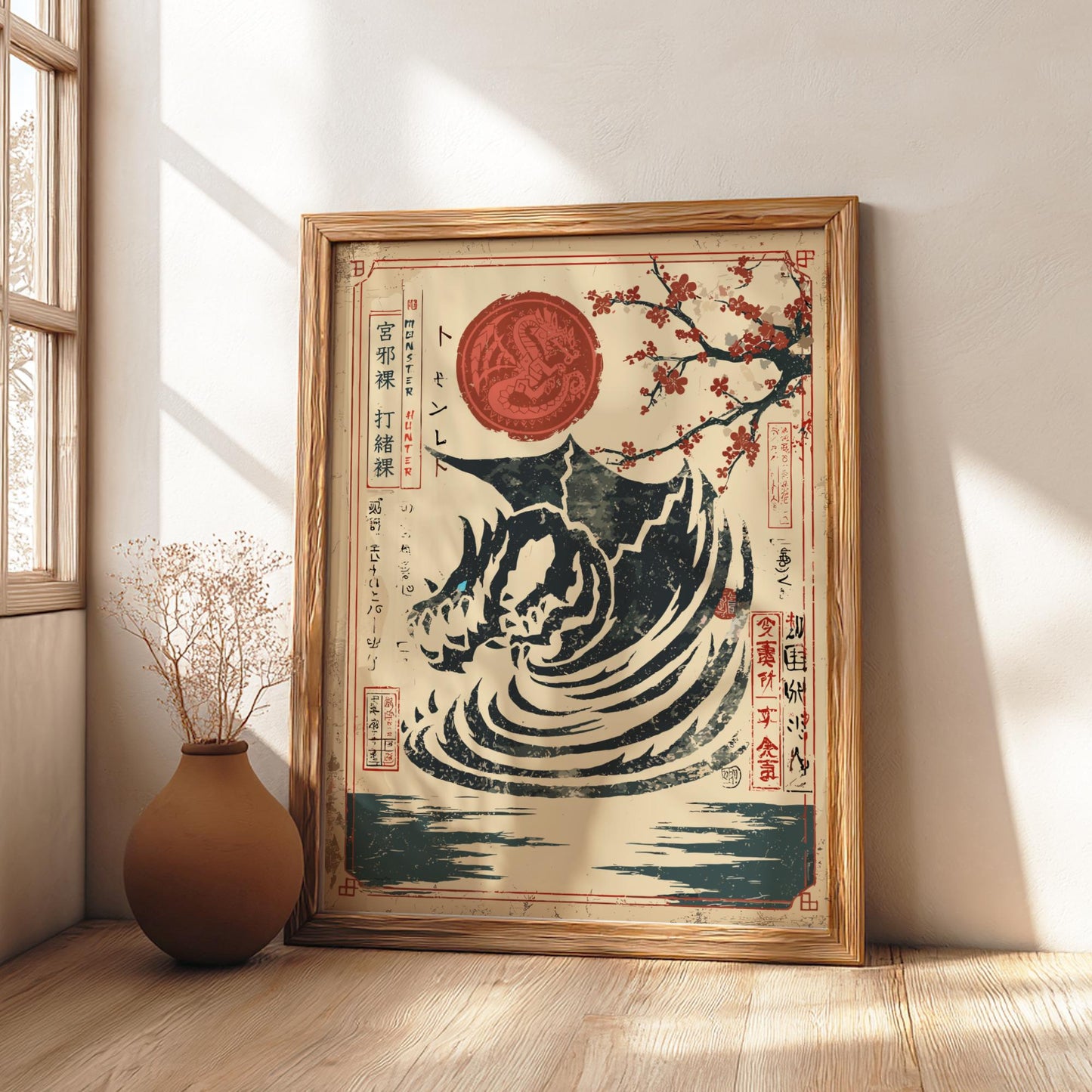 Kushala Daora Poster - Monster Hunter Wall Art Print