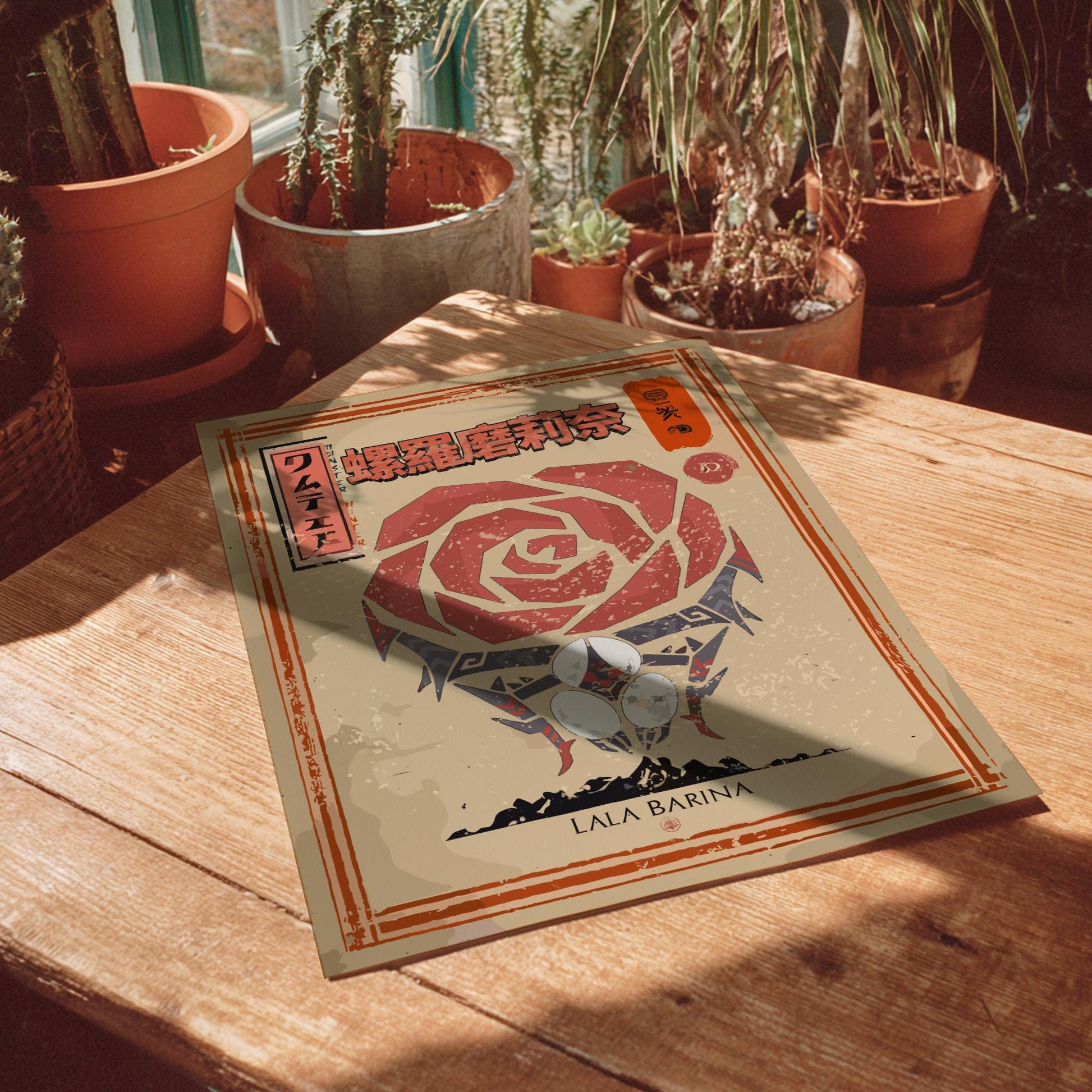 Lala Barina Poster - Monster Hunter Wilds Wall Art