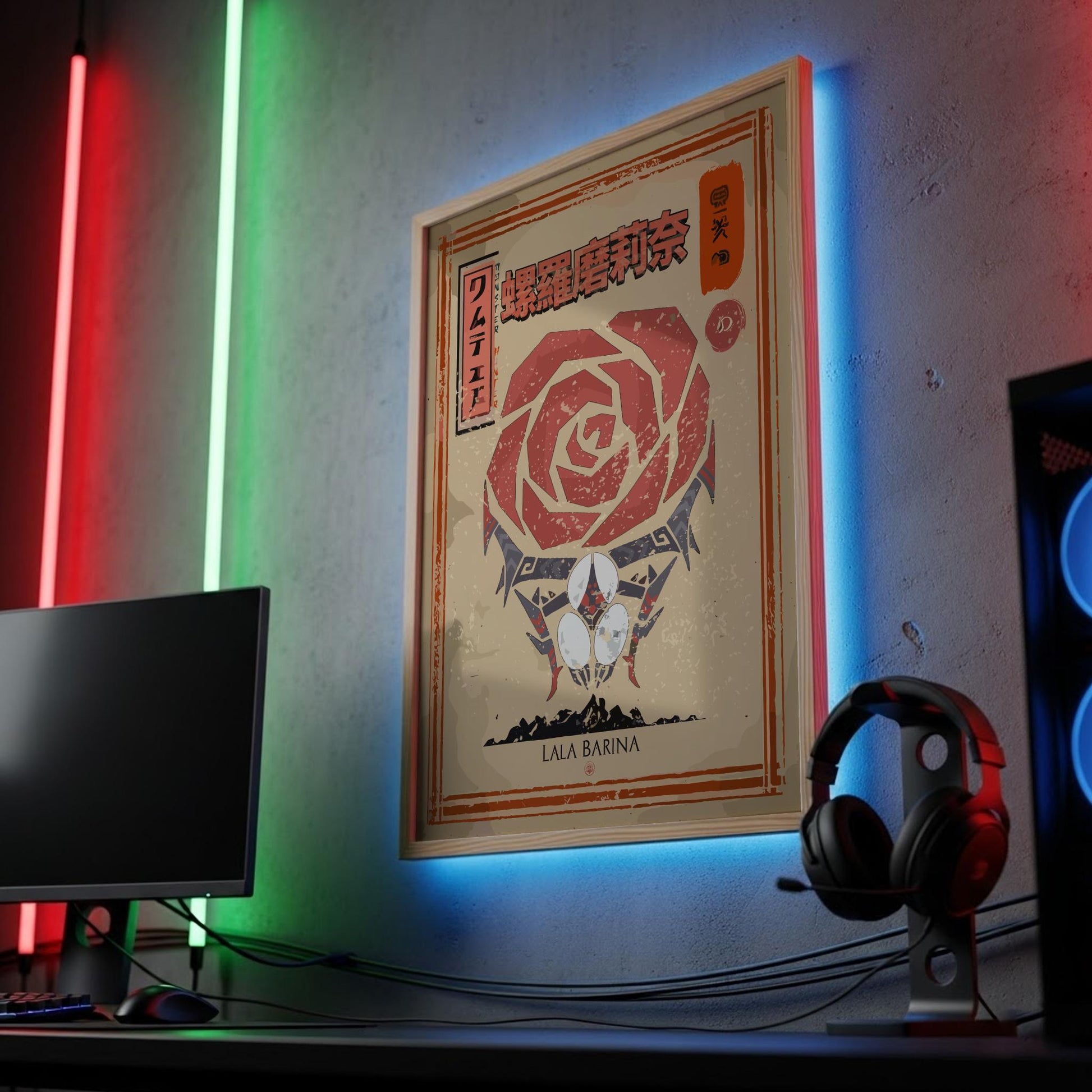 Lala Barina Poster - Monster Hunter Wilds Wall Art