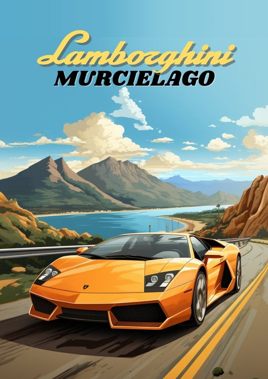 Affiche de la Lamborghini Murcielago