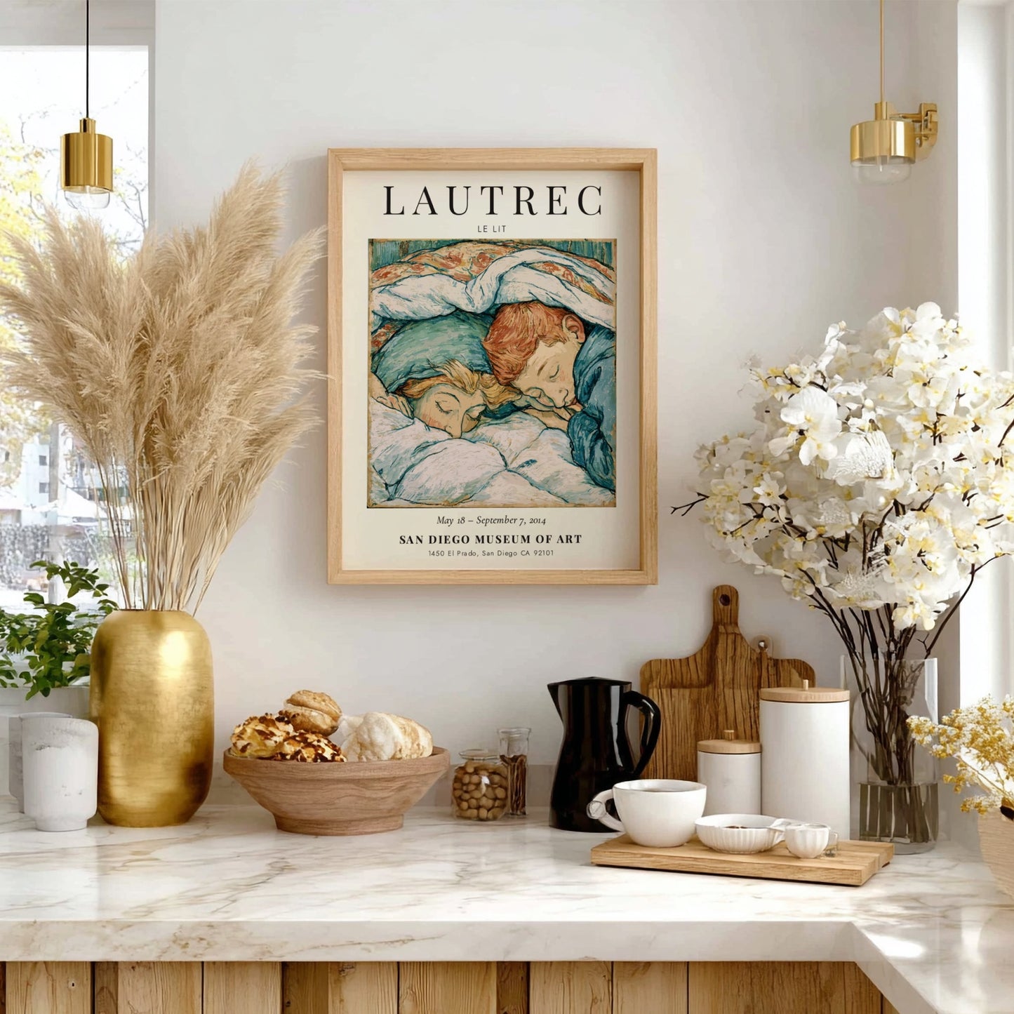 Le Lit Toulouse-Lautrec Poster - Vintage Art Print