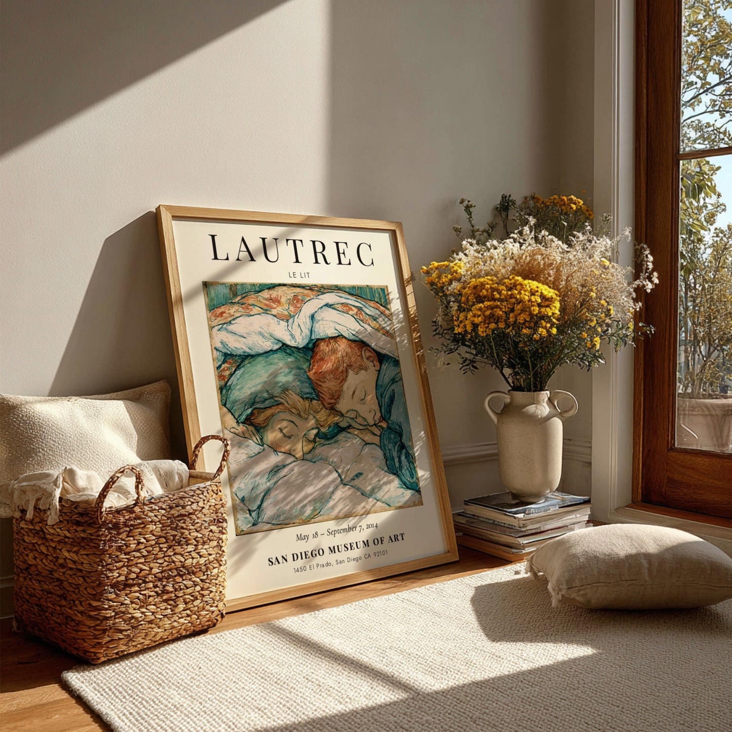 Le Lit Toulouse-Lautrec Poster - Vintage Art Print