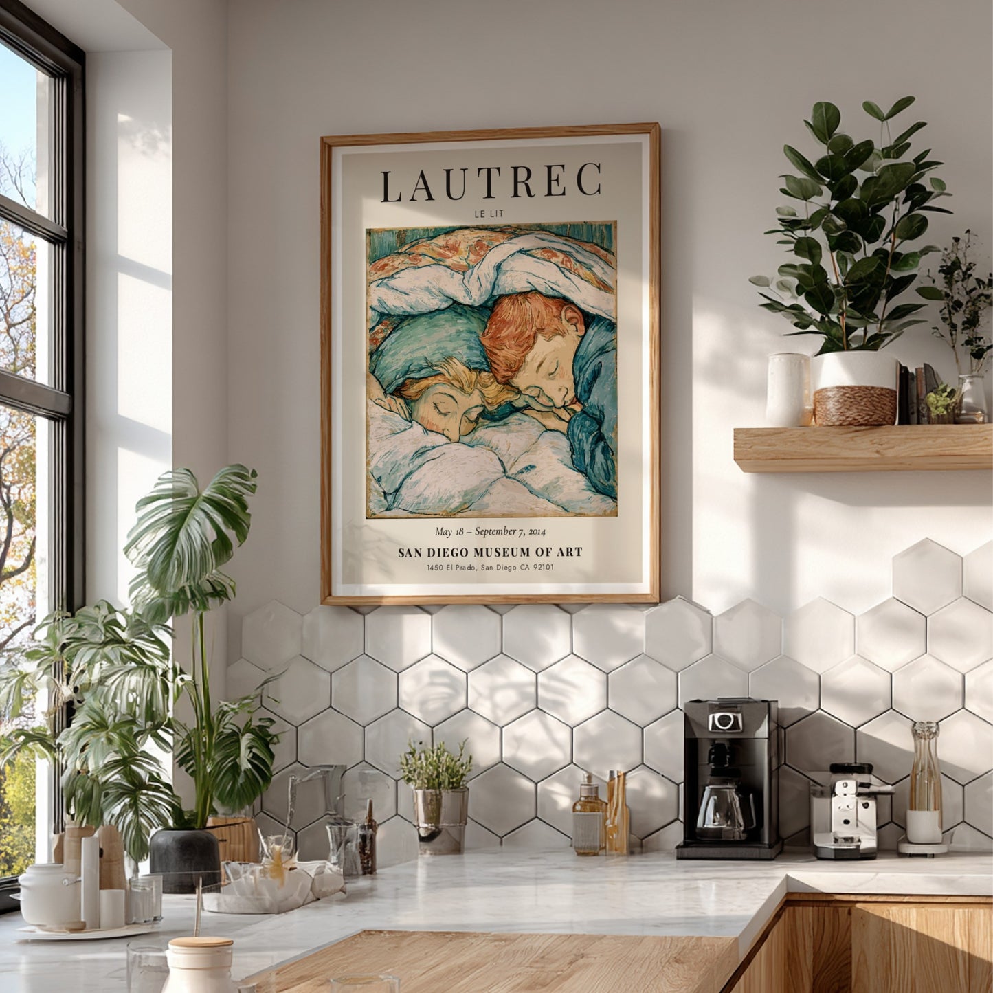Le Lit Toulouse-Lautrec Poster - Vintage Art Print