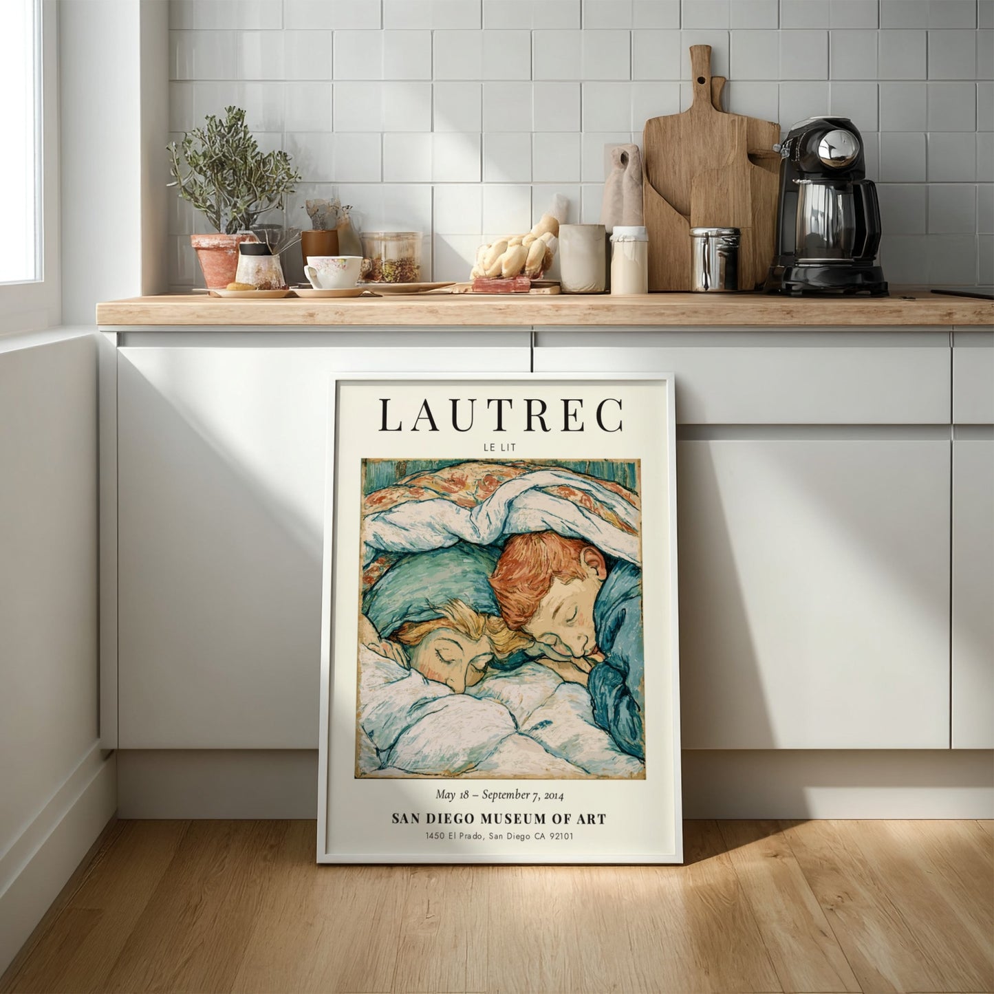 Le Lit Toulouse-Lautrec Poster - Vintage Art Print