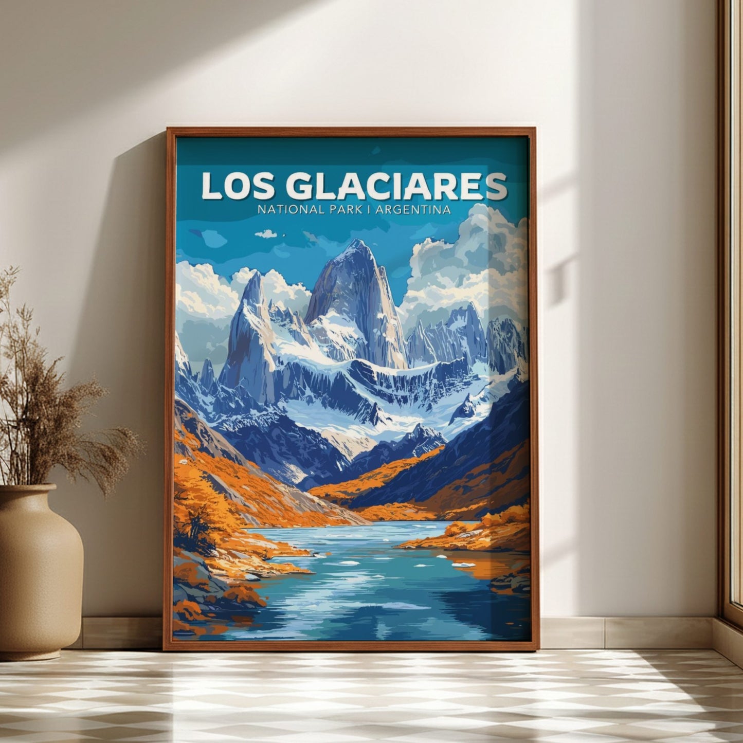 Los Glacieres Travel poster
