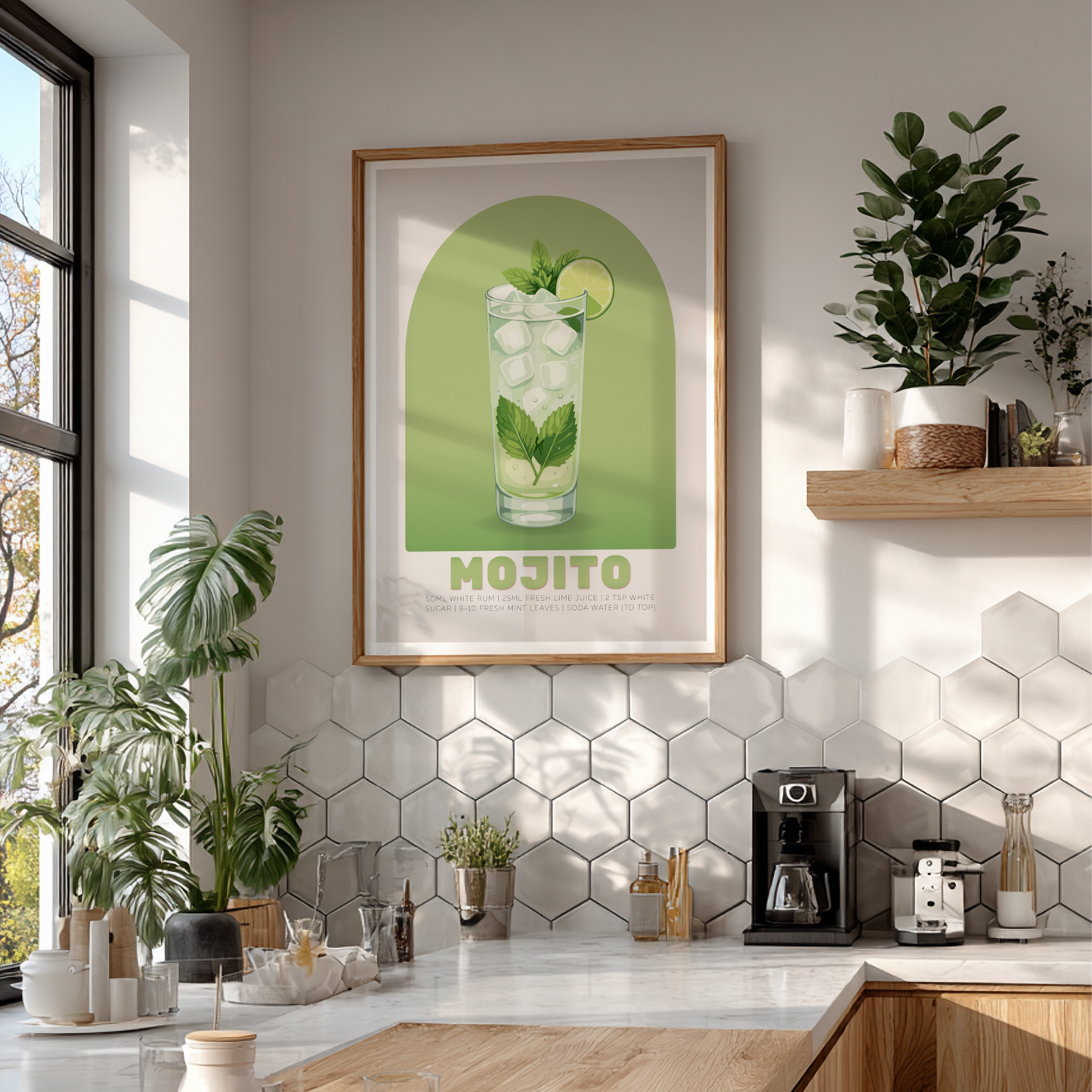 Mojito Cocktail Poster - Drinks Wall Art