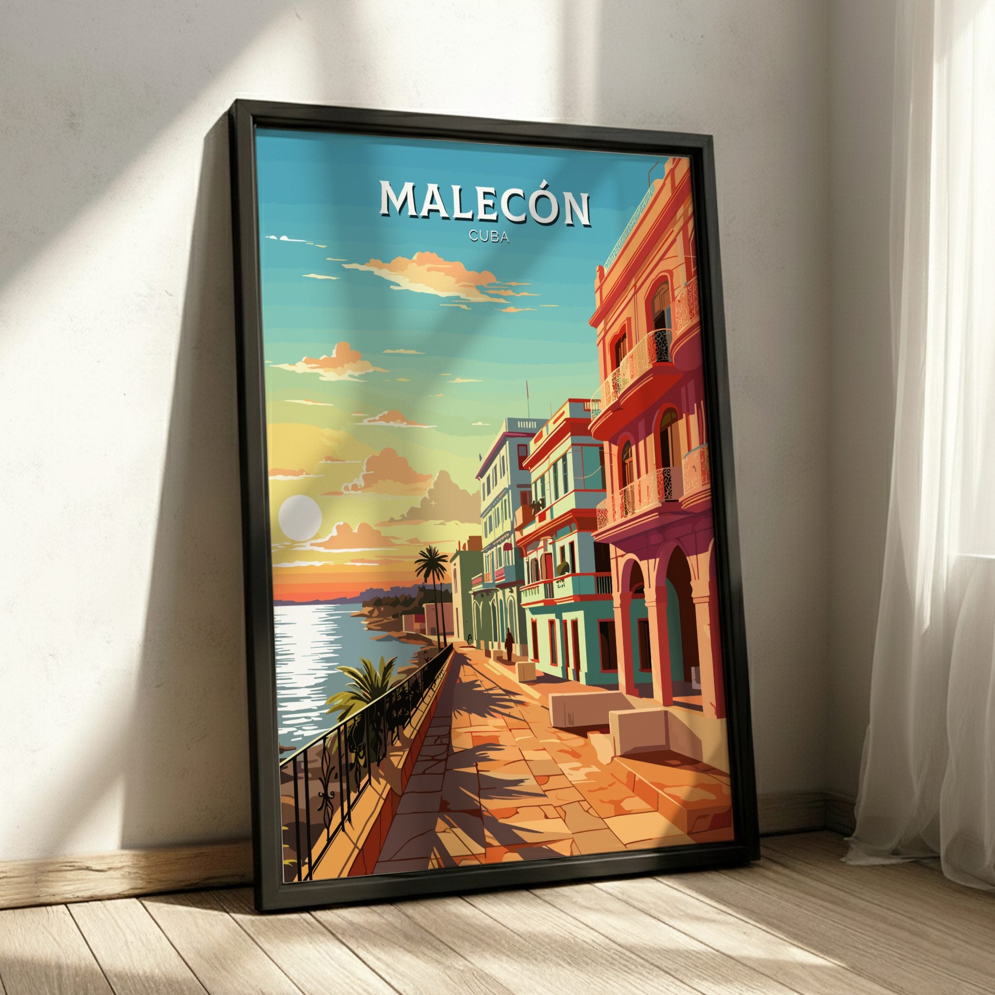 South America MALECON POSTER - RETRO PRINT