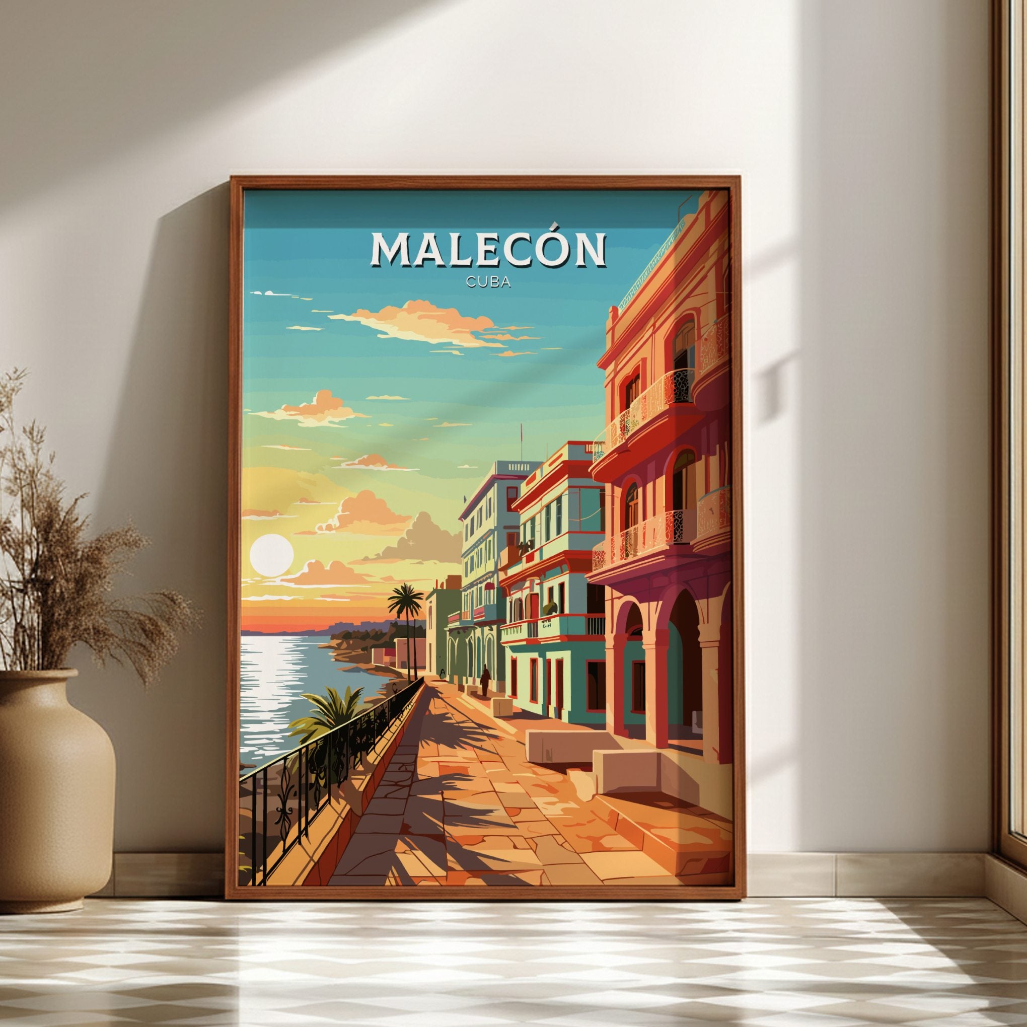 South America MALECON POSTER - RETRO PRINT