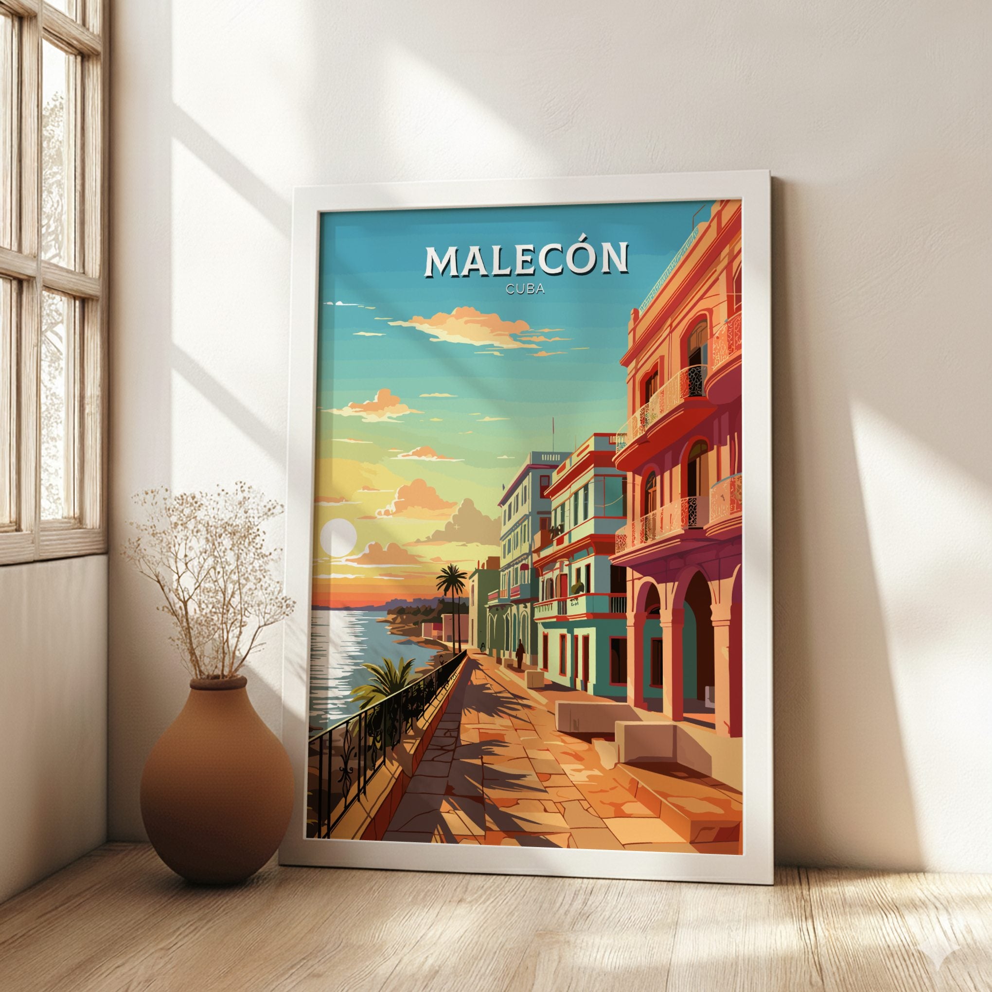 South America MALECON POSTER - RETRO PRINT