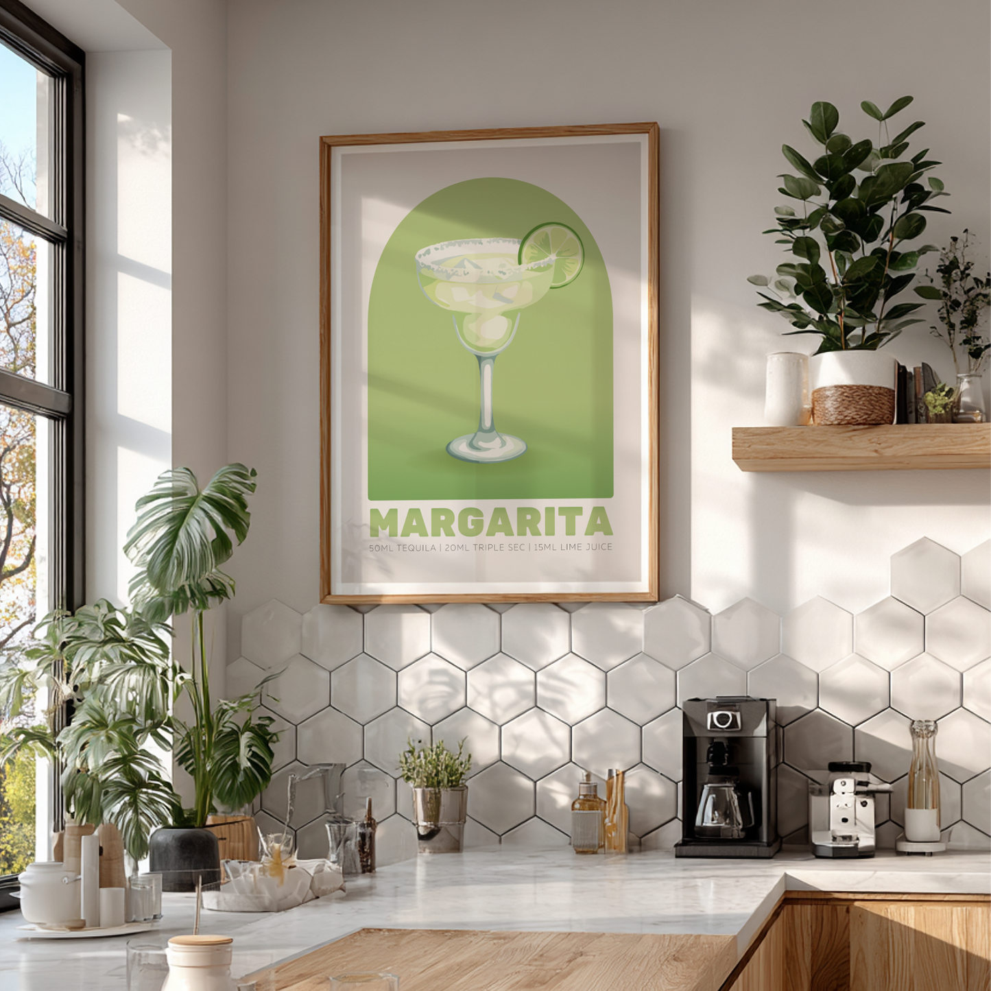 Margarita Cocktail Poster - Drinks Wall Art