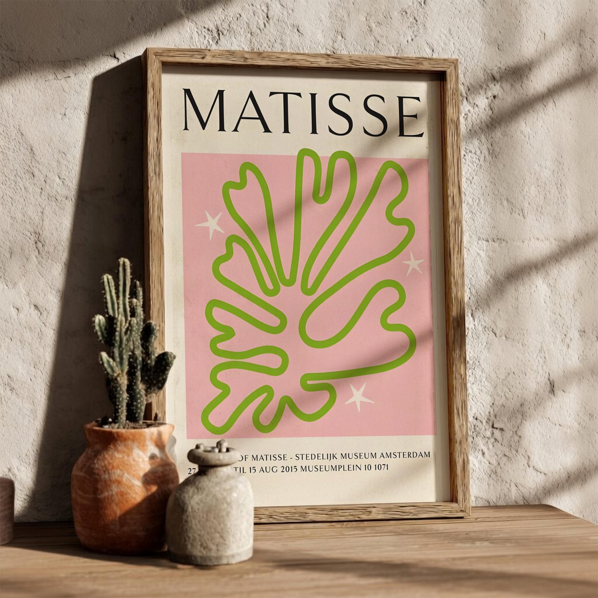 The Oasis of Matisse - Modern Minimalist Abstract Exhibition Wall Art