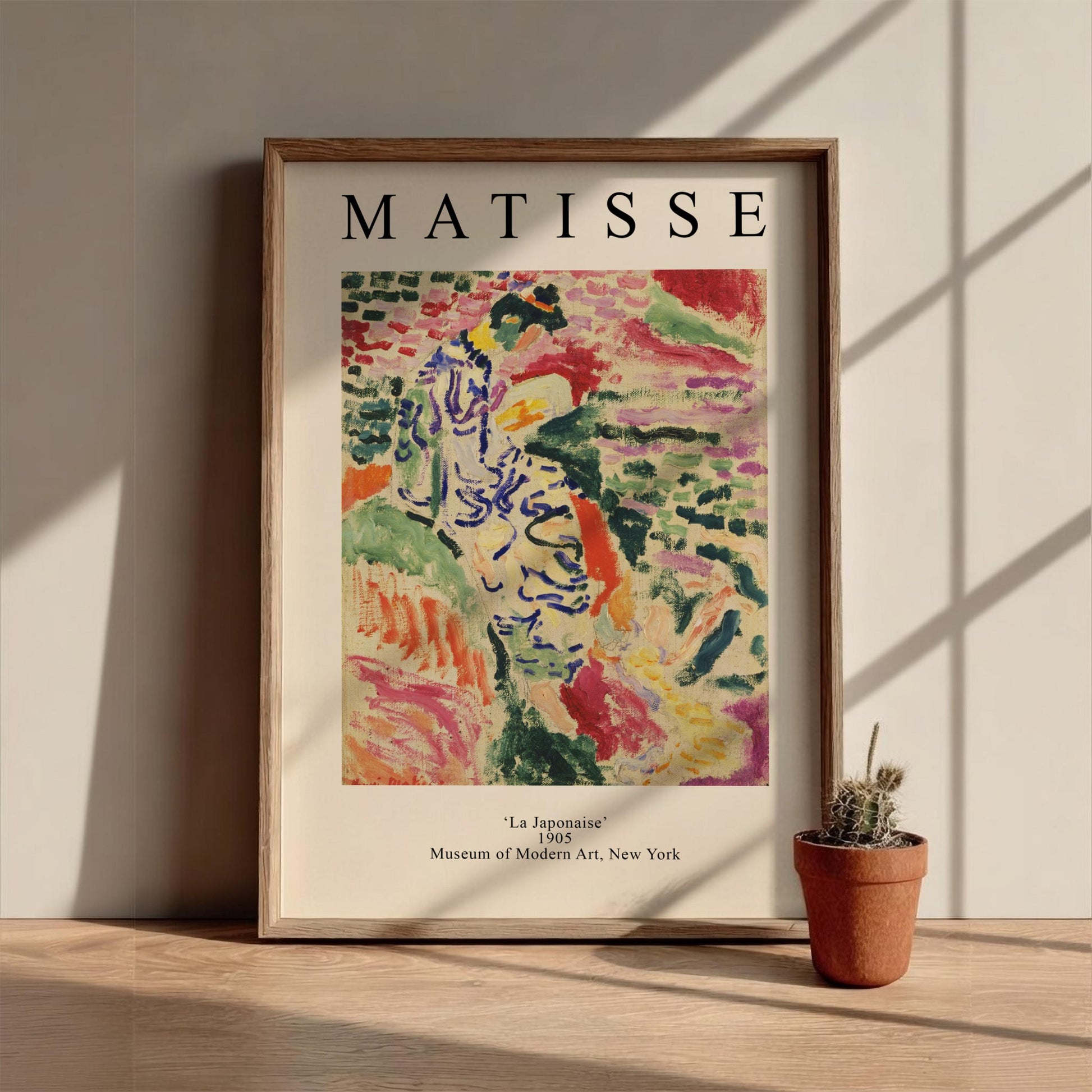 Matisse: La Japonaise - Modern Minimalist Figure Illustration Wall Art